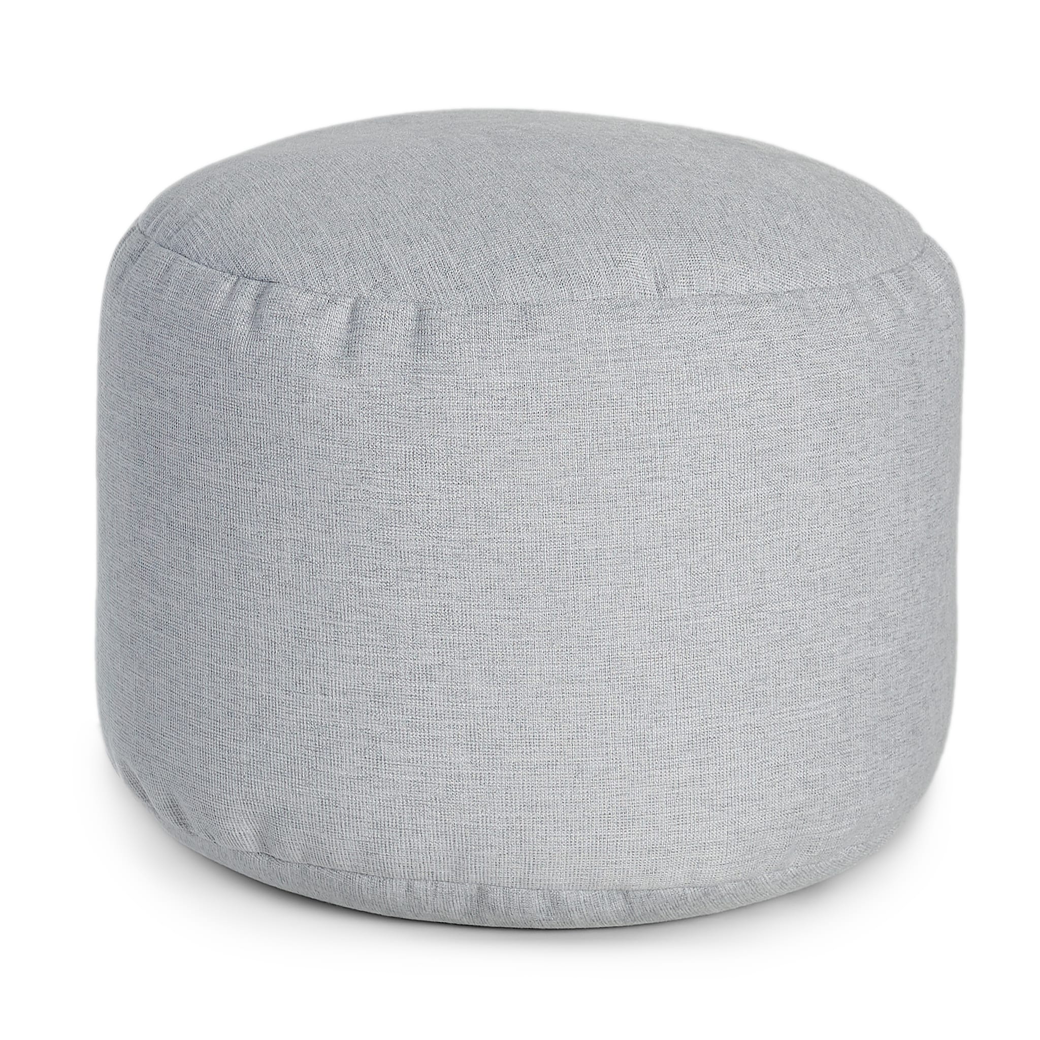 Pouf Repose Pieds - Gris Galet