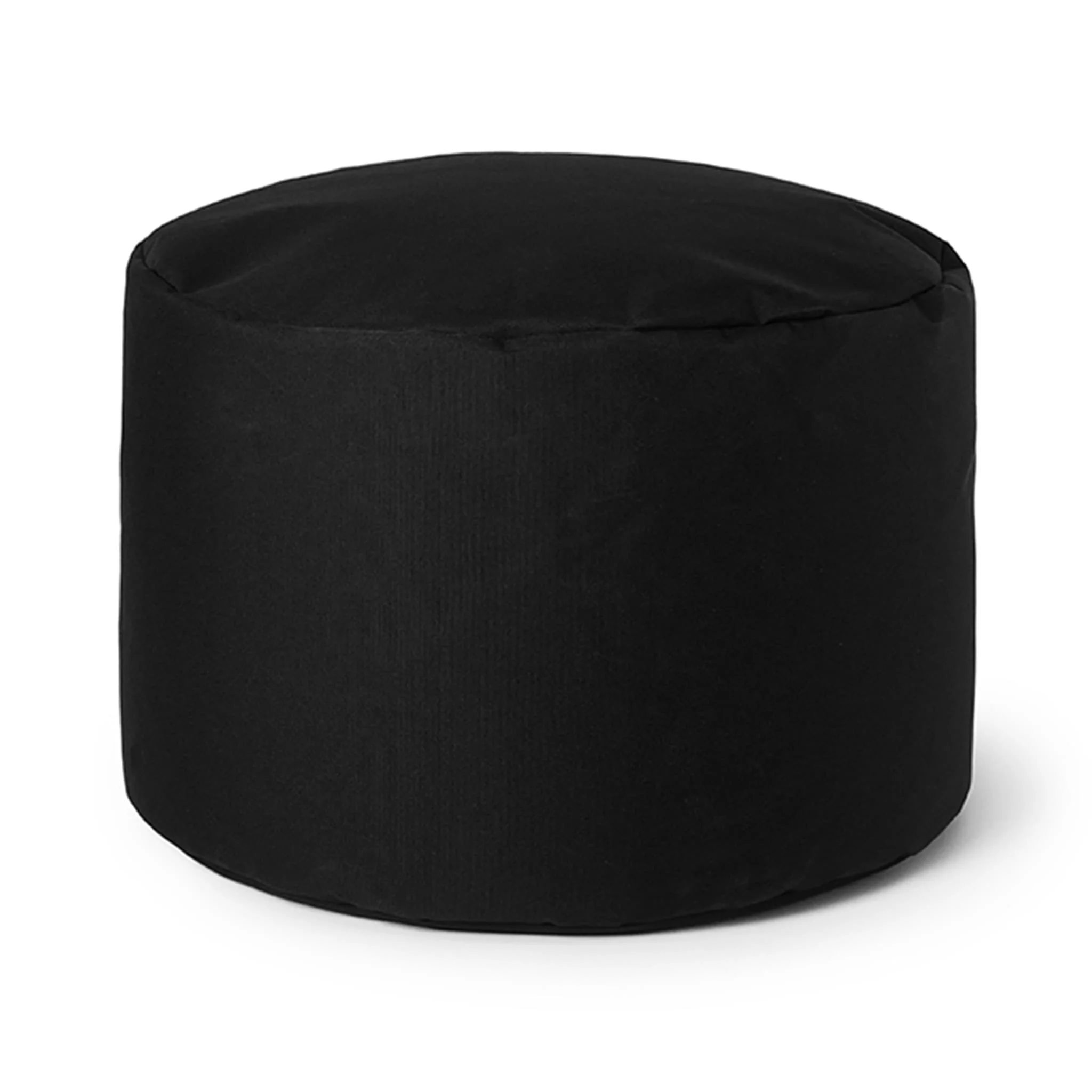 Pouf Repose-pieds Rond - Onyx