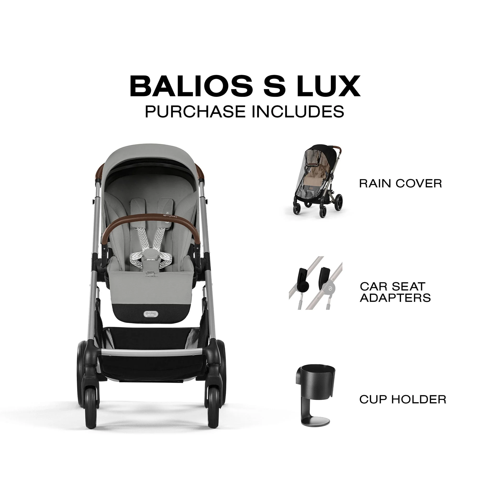 Poussette Balios S Lux - Gris - Image 3
