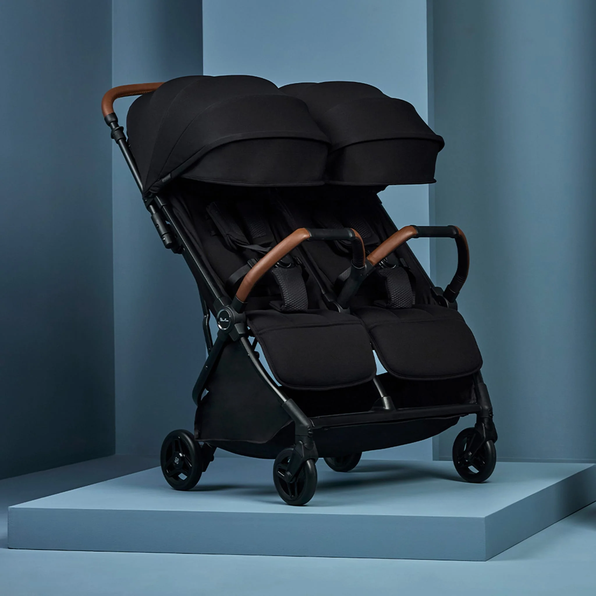 Poussette Jet Double - Noir - Image 2