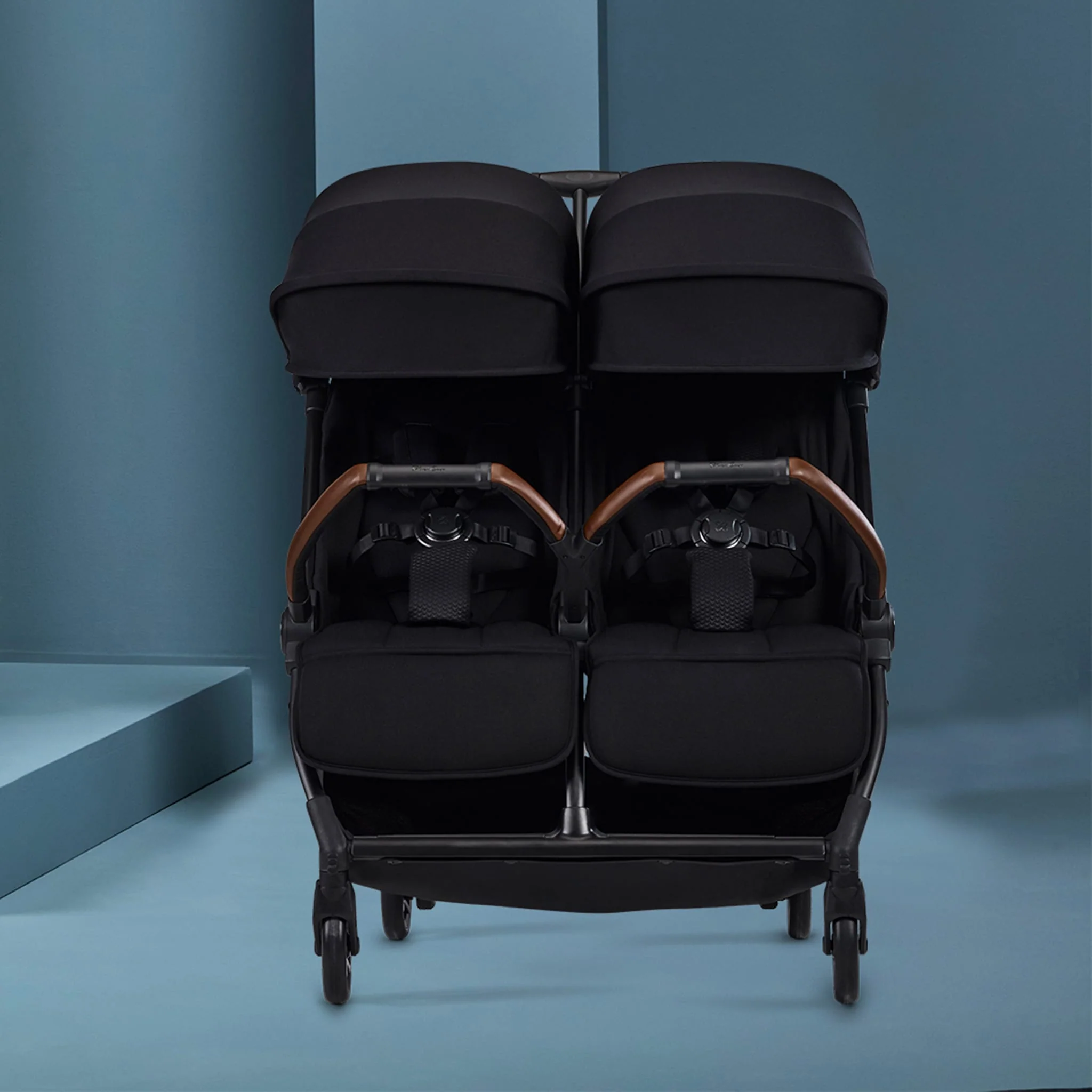 Poussette Jet Double - Noir - Image 4