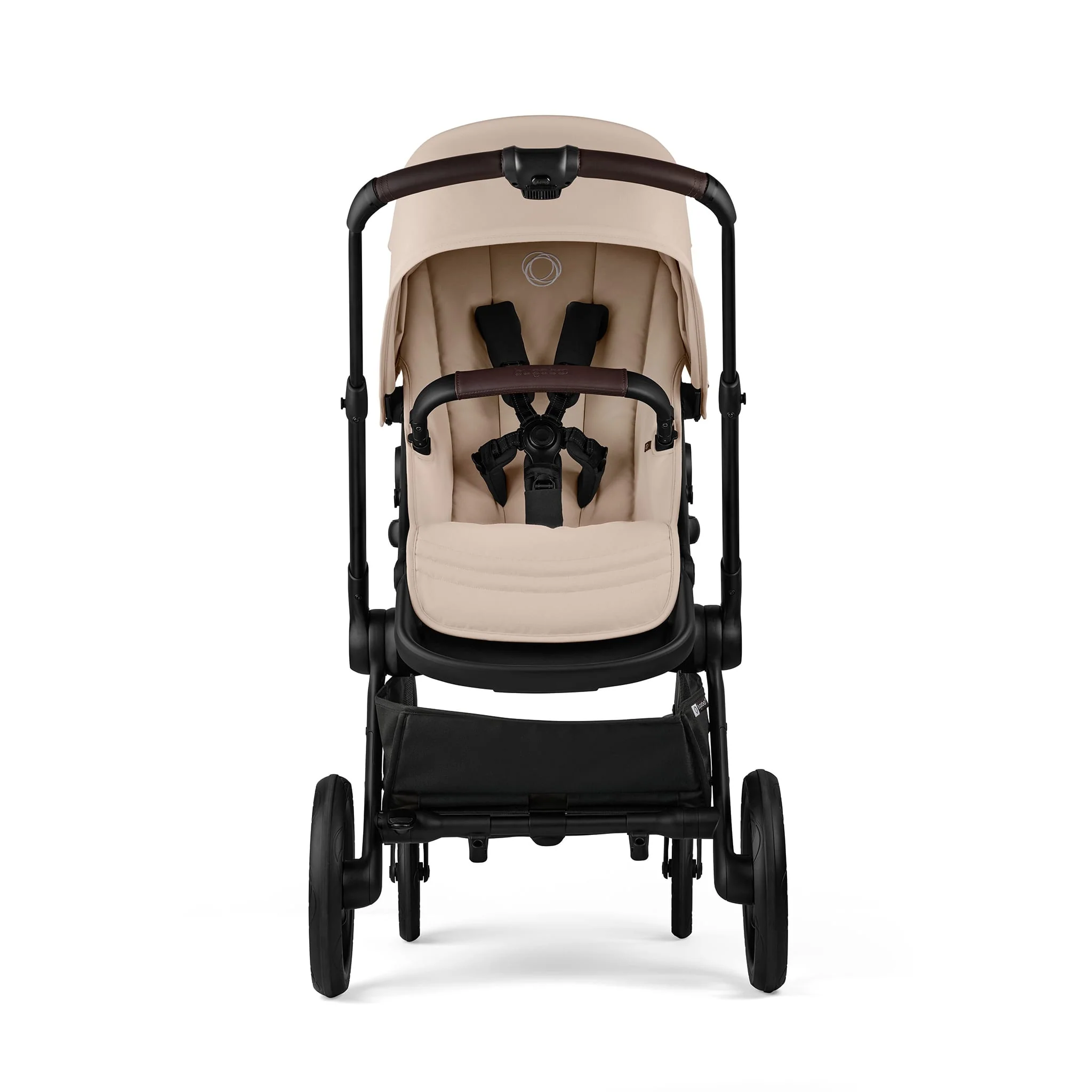 Poussette Complète Kangaroo - Noir / Taupe - Image 7
