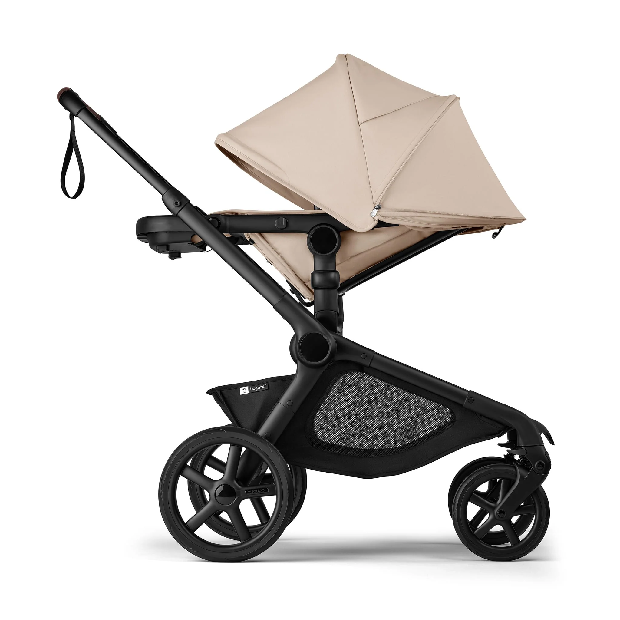 Poussette Complète Kangaroo - Noir / Taupe - Image 8