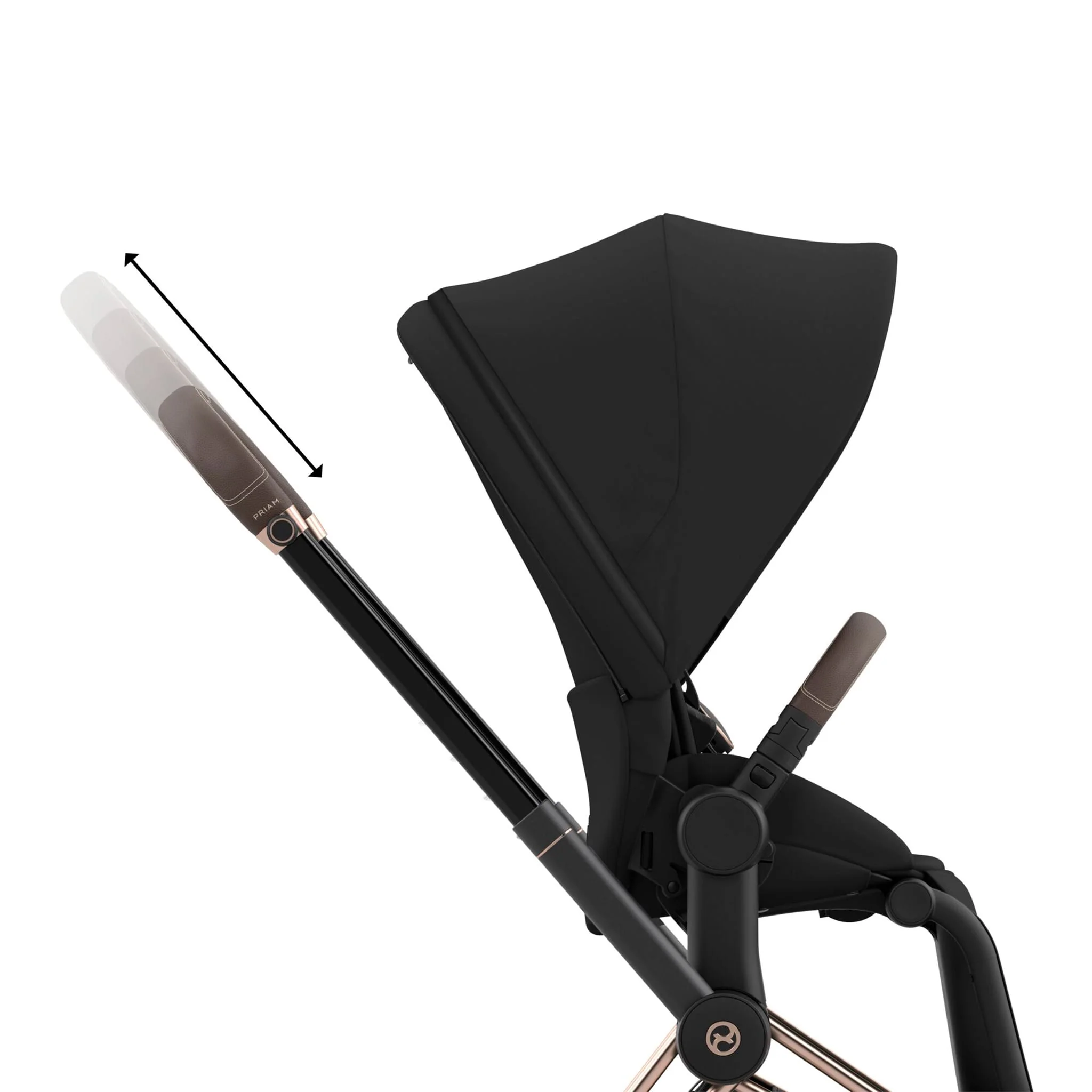 Poussette Priam - Rosegold Brun - Image 5