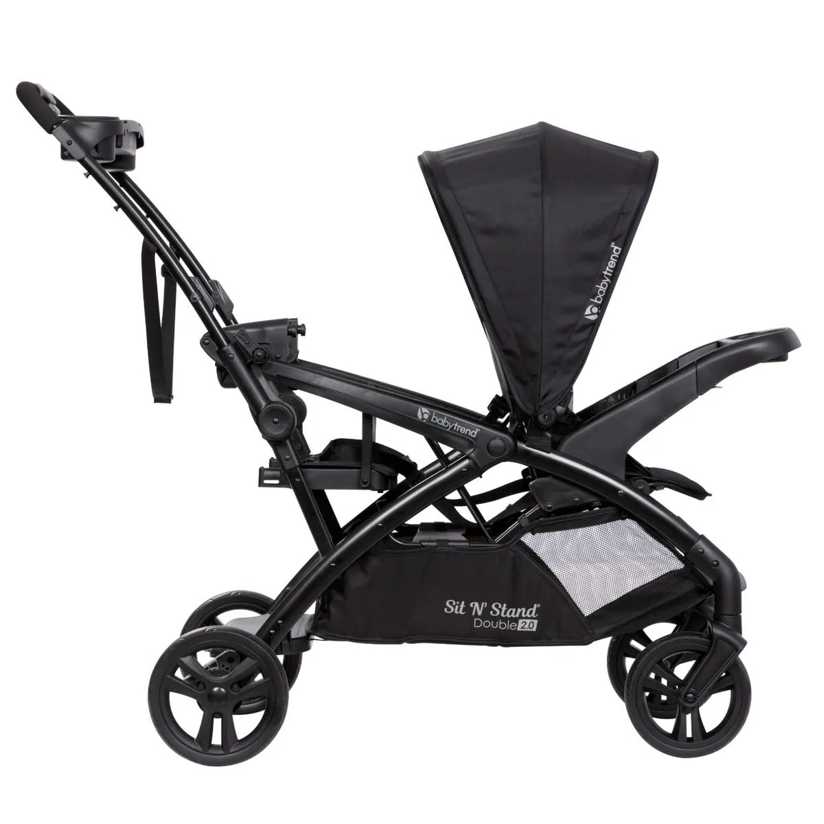 Poussette Sit N' Stand® Double 2.0 - Noir Dash - Image 6