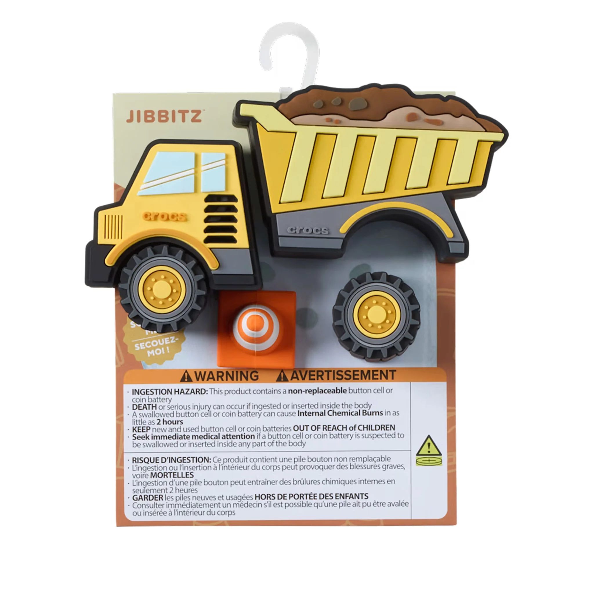Paquet de Jibbitz - Construction Effet sonore bruit de camion - Image 4
