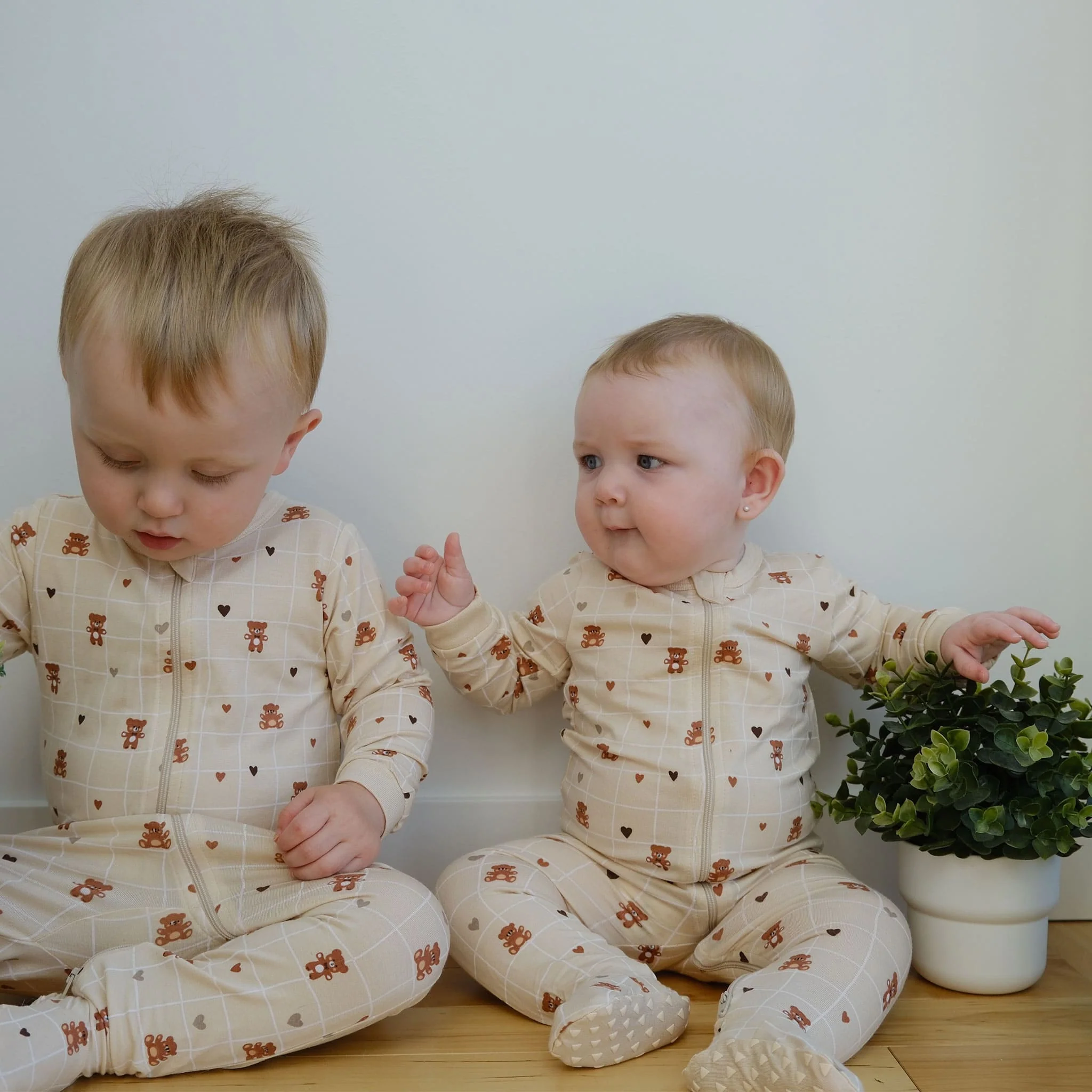 Pyjama Carreaux Ours 0-30mois - Image 5