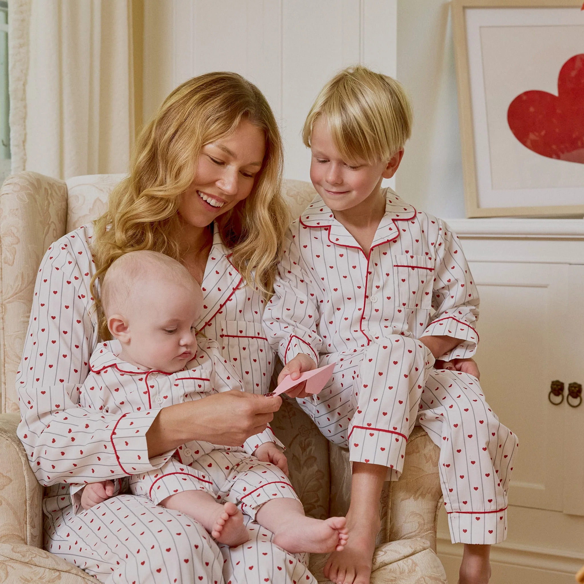 Pyjama Coeurs Adulte - Image 4