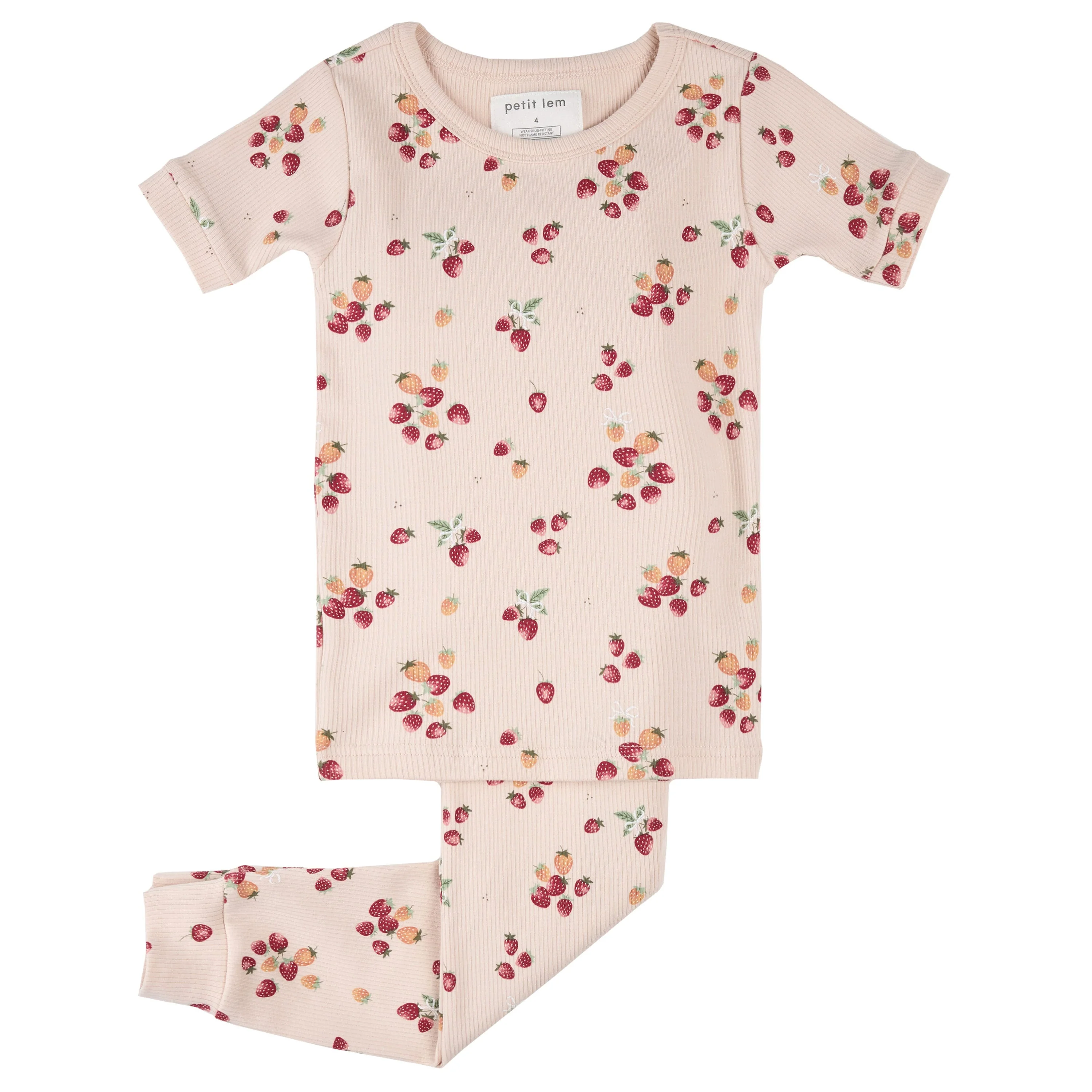 Pyjama Fraises 2-6x