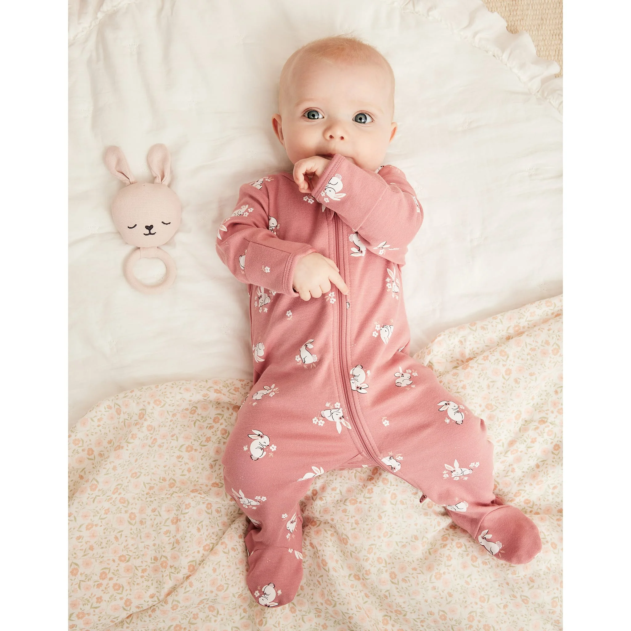 Pyjama Imprimée Lapins 0-12mois - Image 3