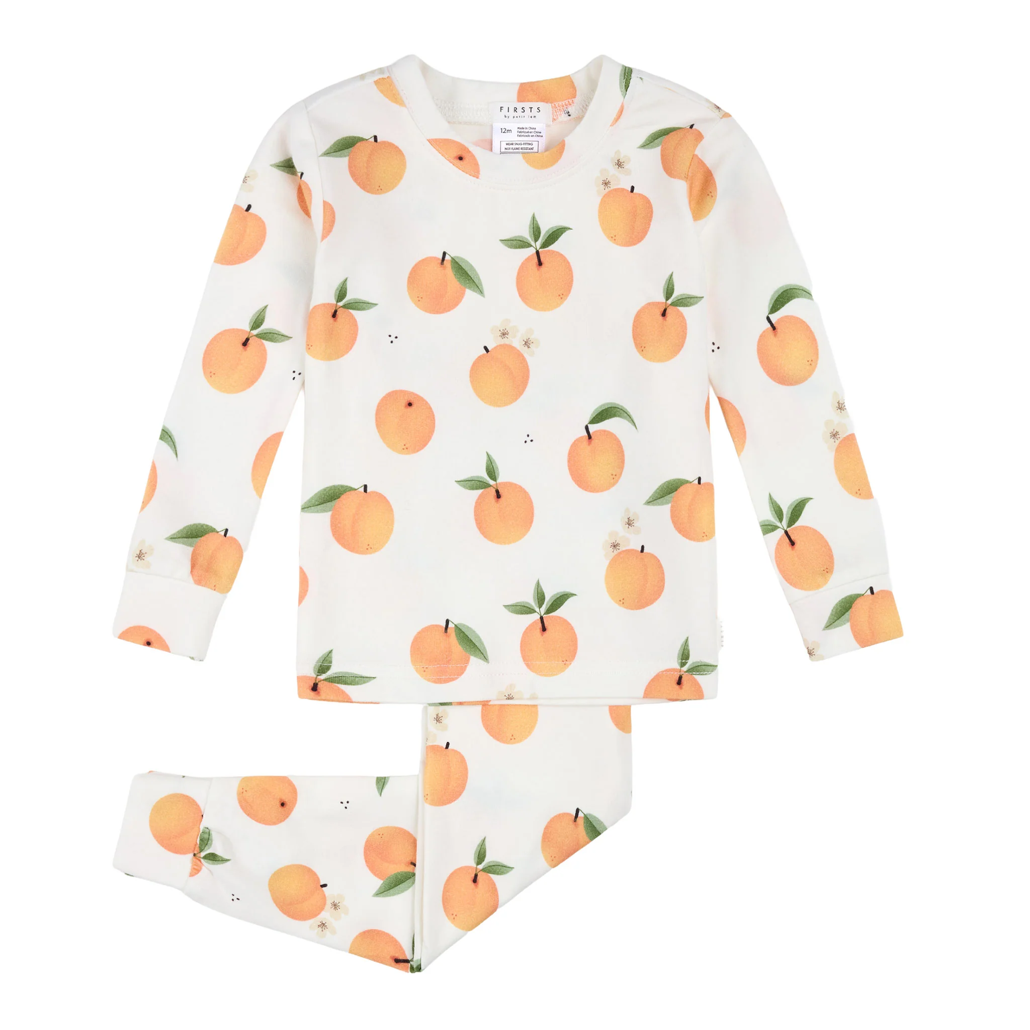 Pyjama Pêches 12-24mois