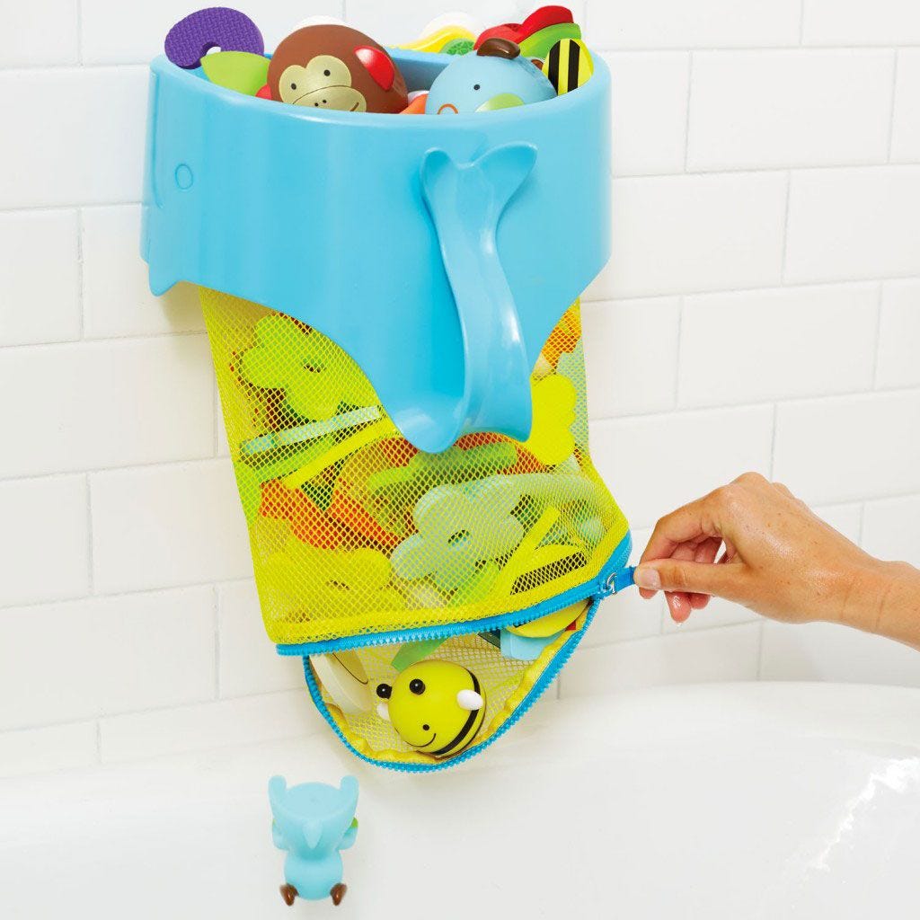 Rangement Pour Jouets De Bain Scoop & Splash - Moby La Baleine - Image 6