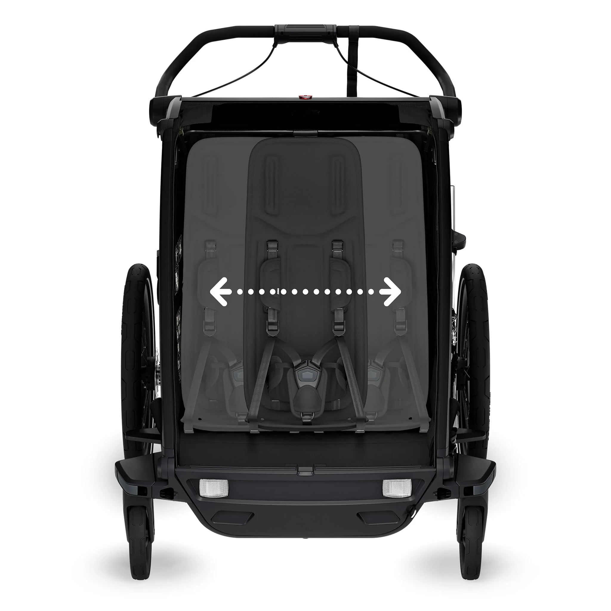 Remorque Sport2 Double - Noir - Image 2