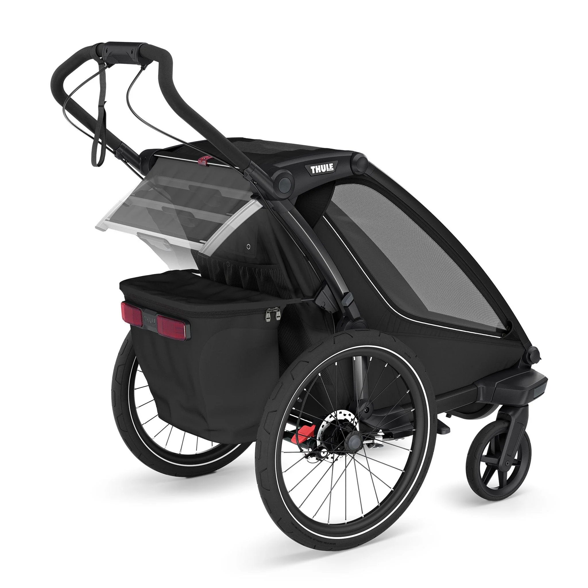 Remorque Sport2 Simple - Noir - Image 2