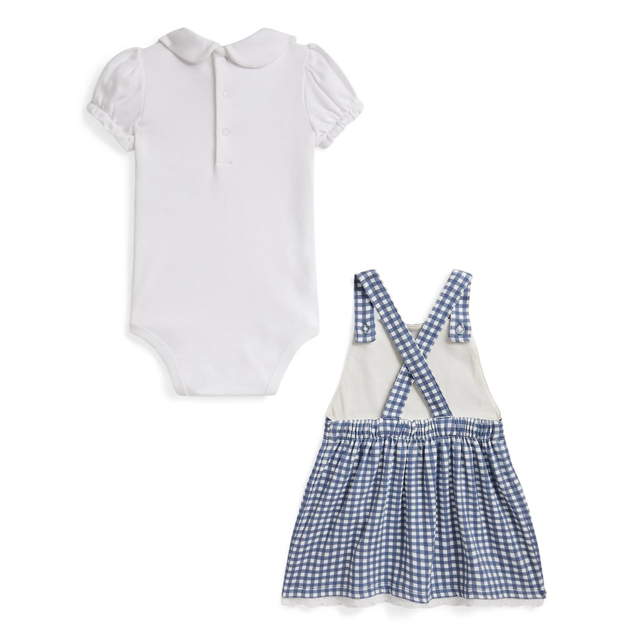 Robe Deux Pièces Gingham 6-24mois - Image 2