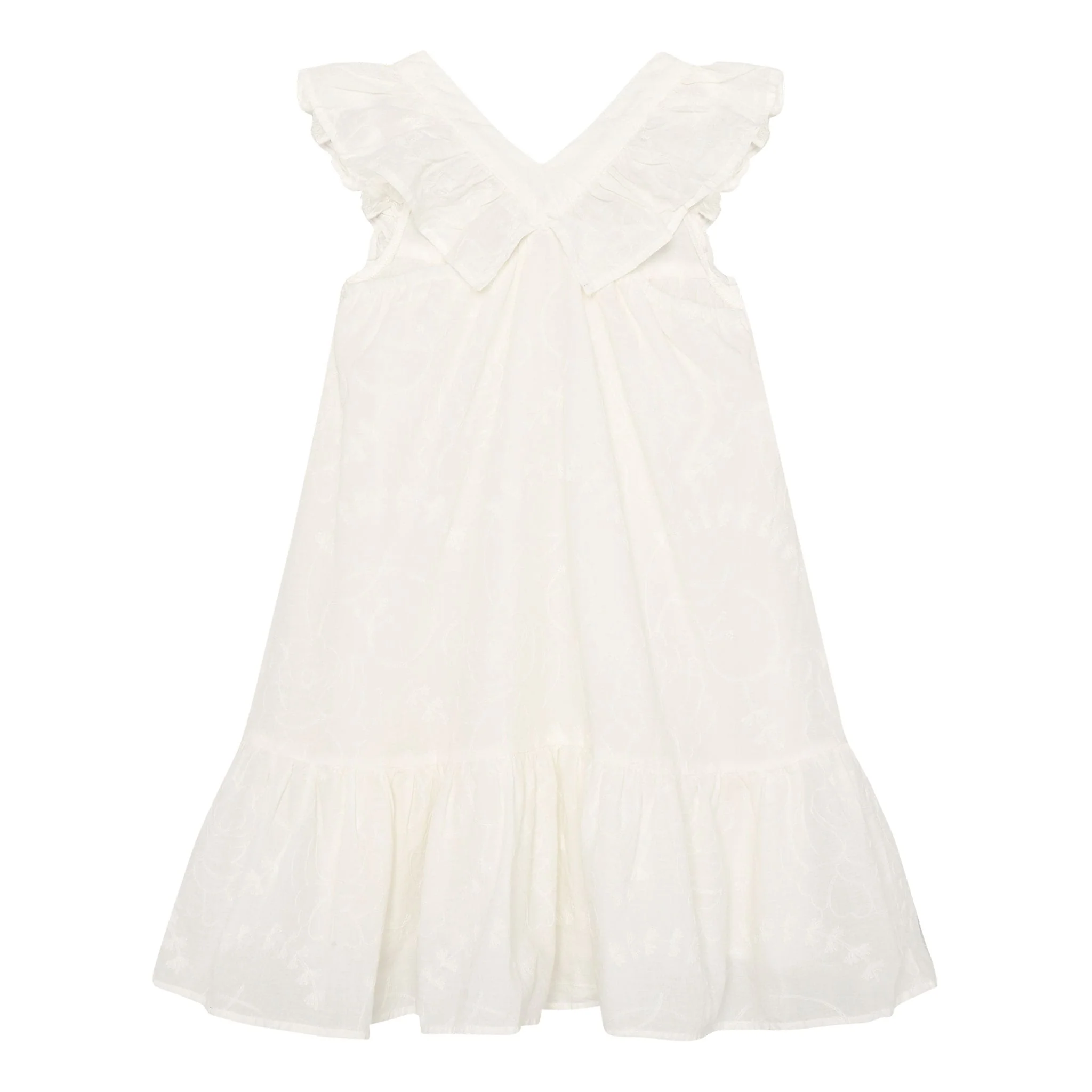 Robe Broderie 2-8ans - Image 4