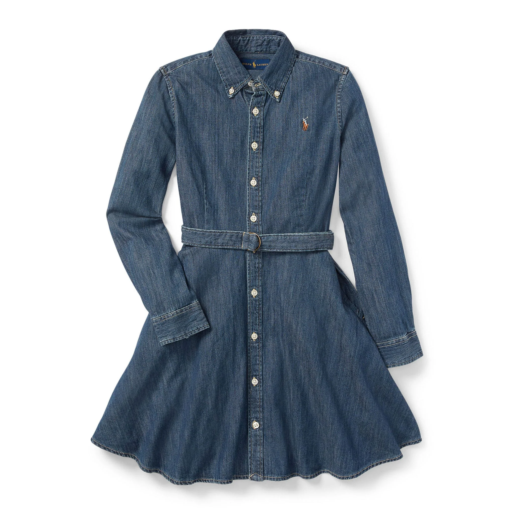 Robe Chemise Denim 7-16ans - Image 6