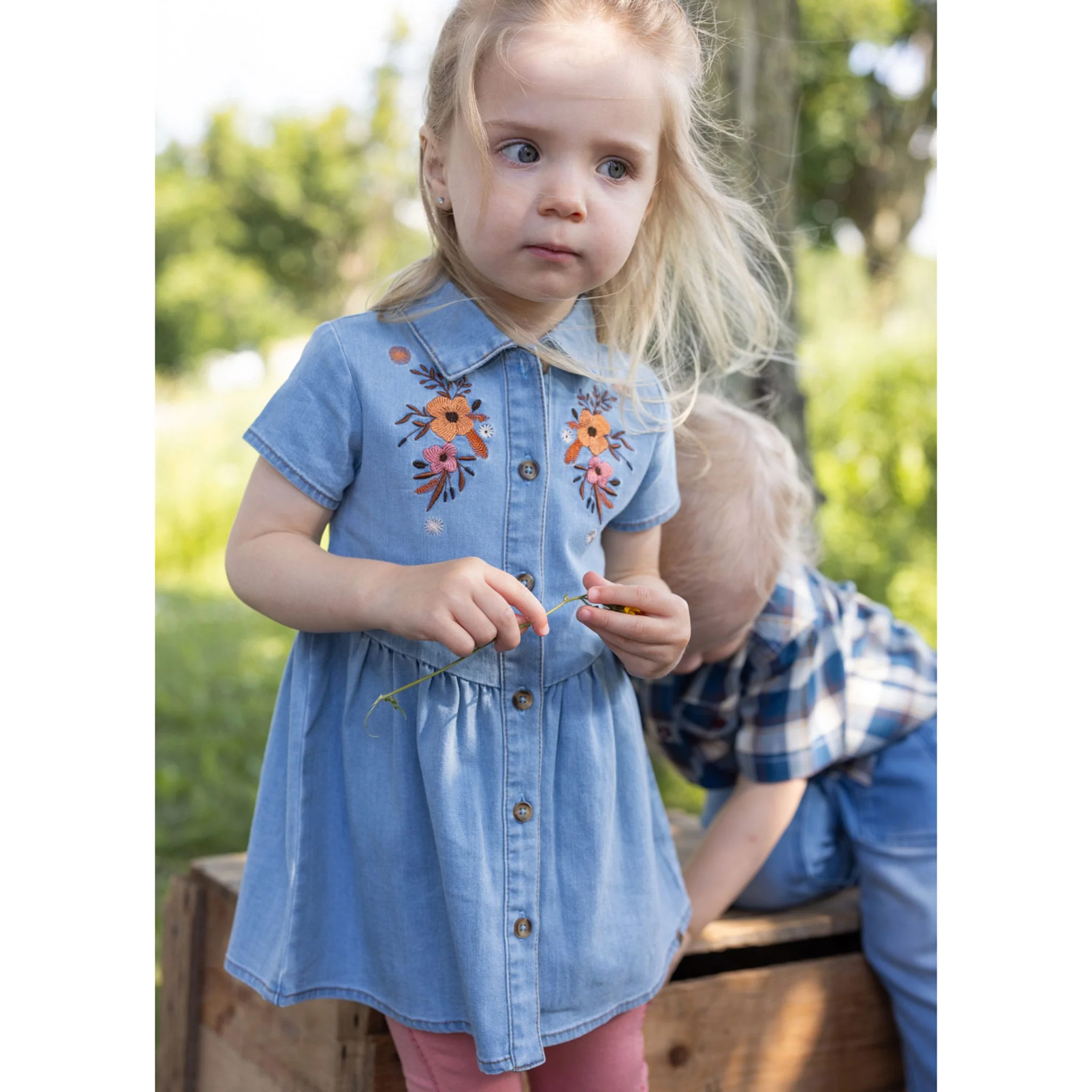 Robe Denim Cowgirl 6-24mois - Image 4