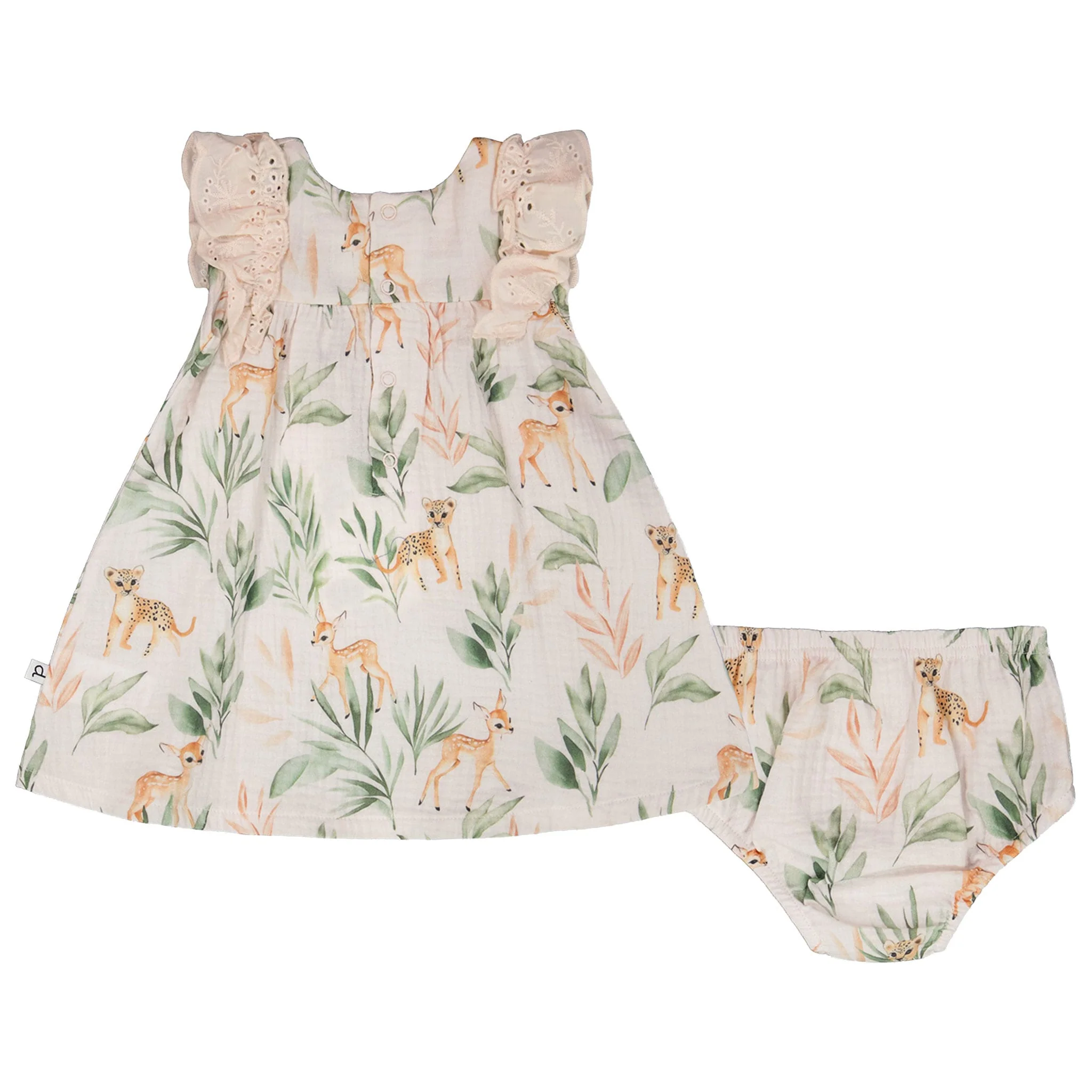 Robe Douce Savane 3-24mois - Image 4