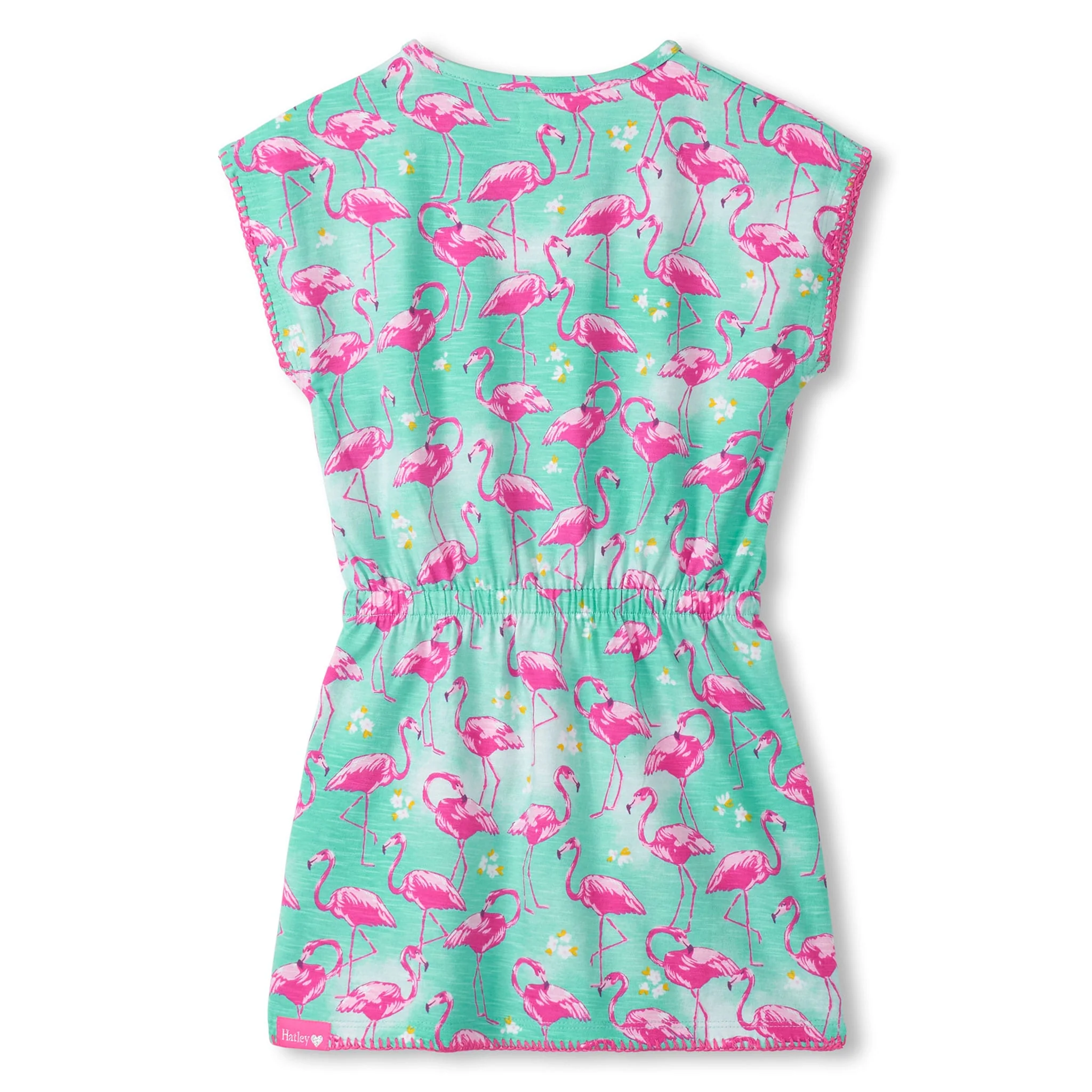 Robe Flamant Rose 4-8ans - Image 2