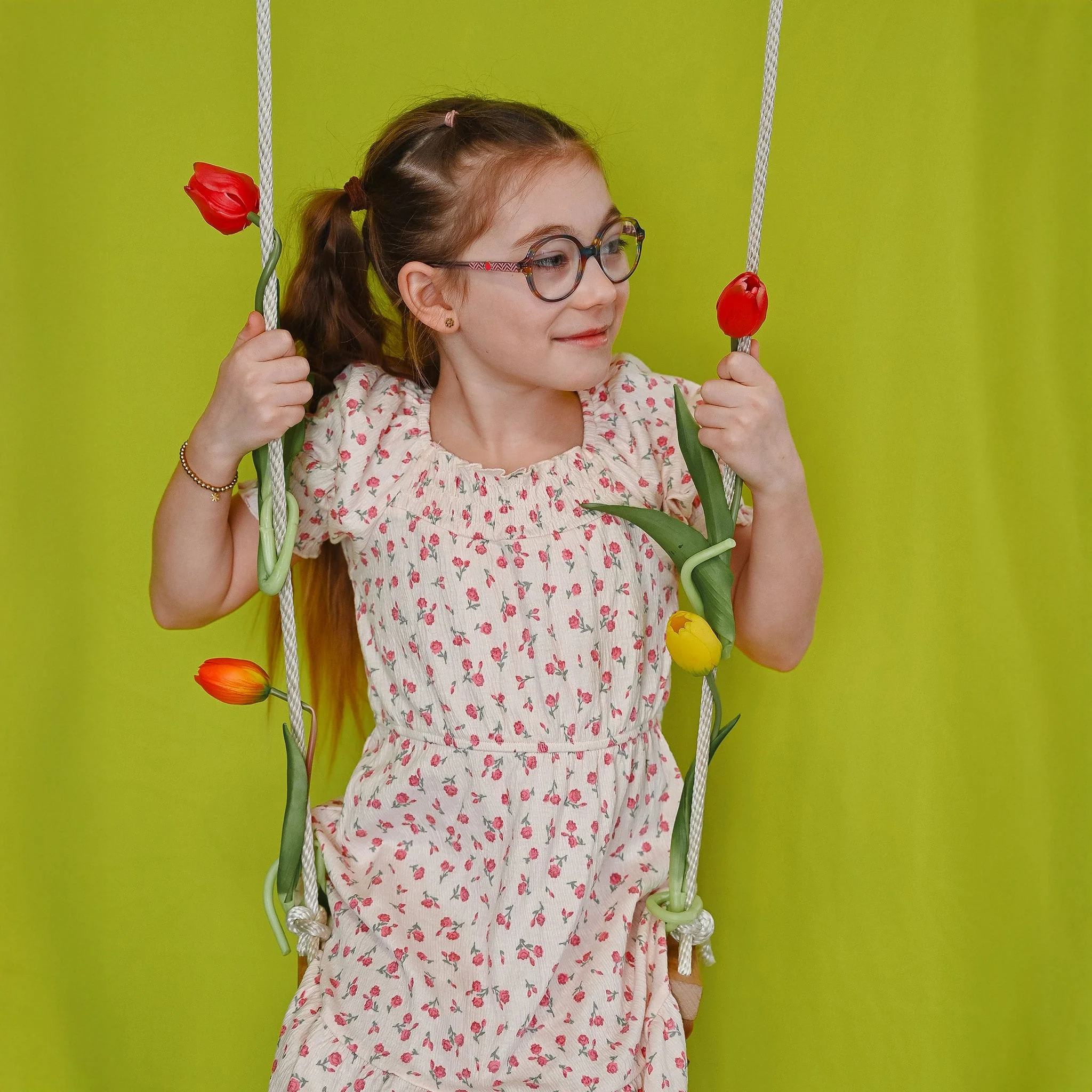 Robe Fleurs Cerises 7-14ans - Image 7