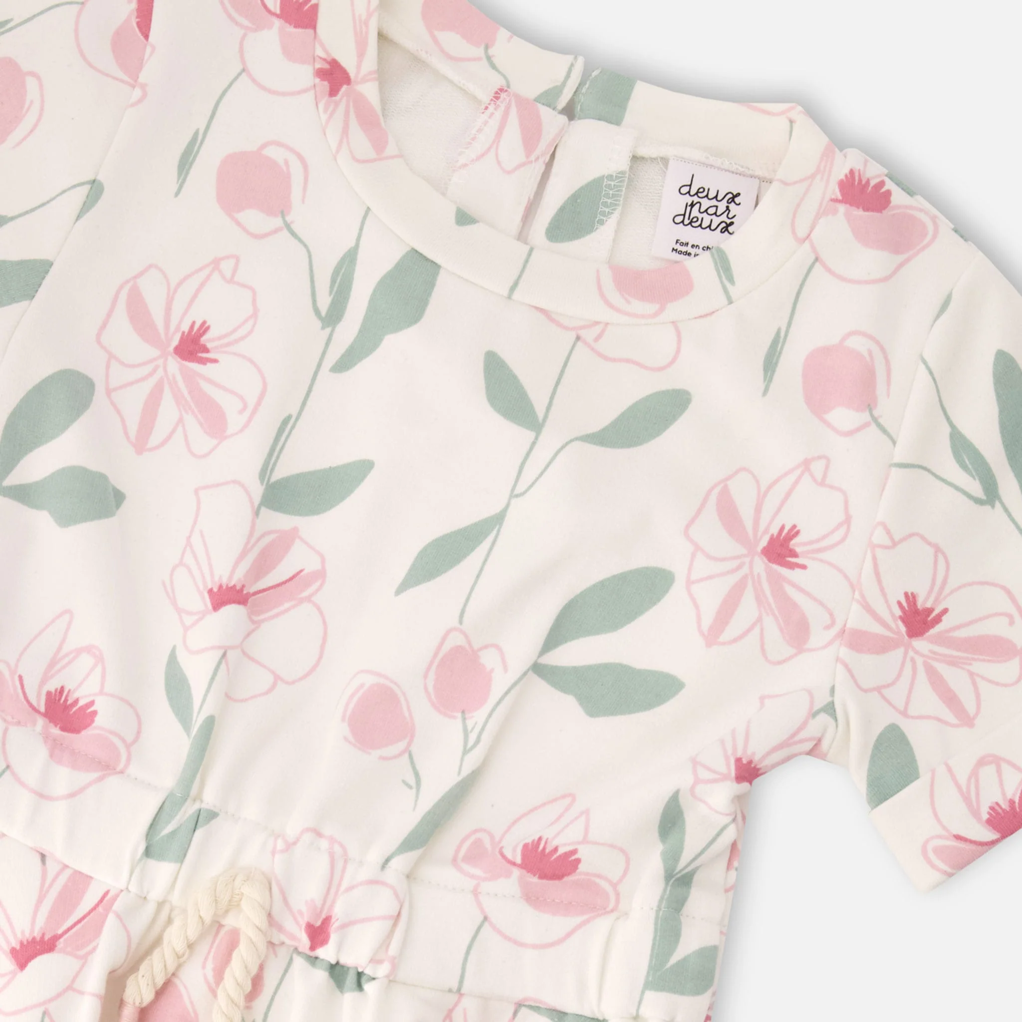 Robe Fleurs Chapeau 7-10ans - Image 5
