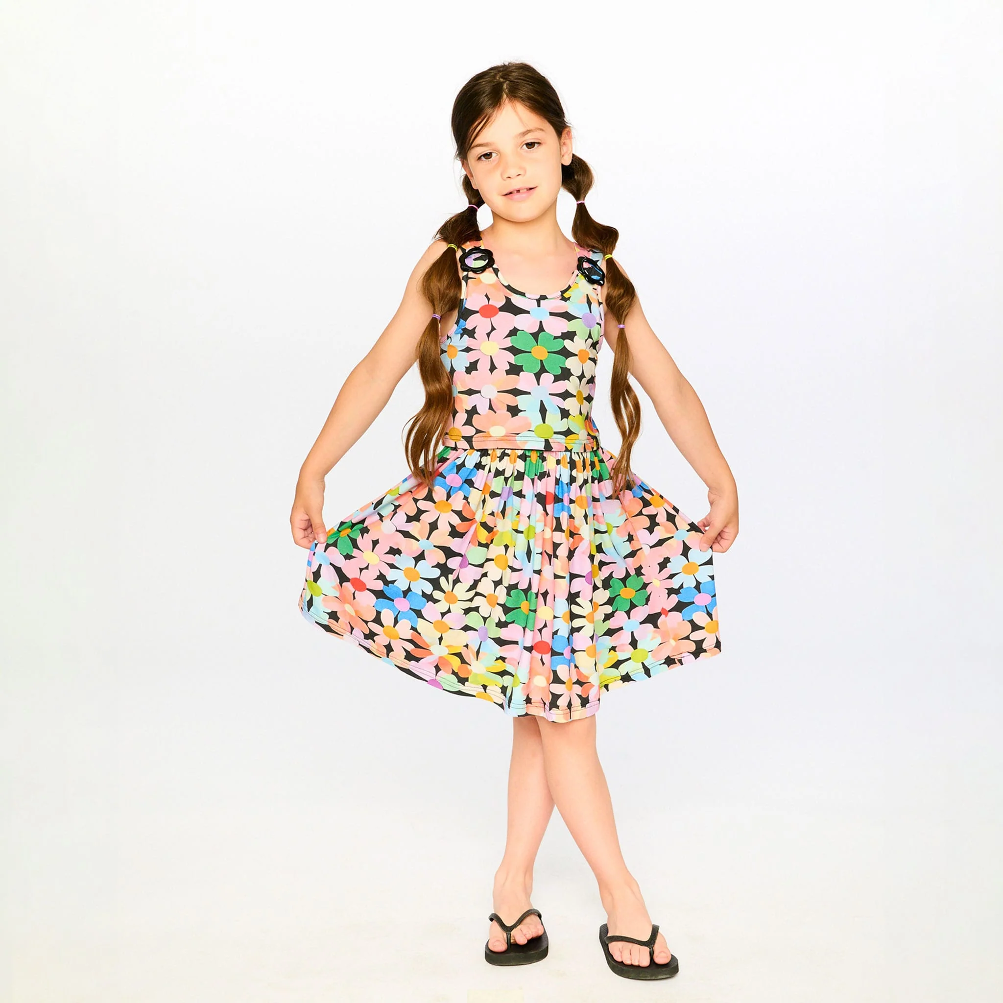 Robe Fleurs Sucré 7-10ans - Image 3