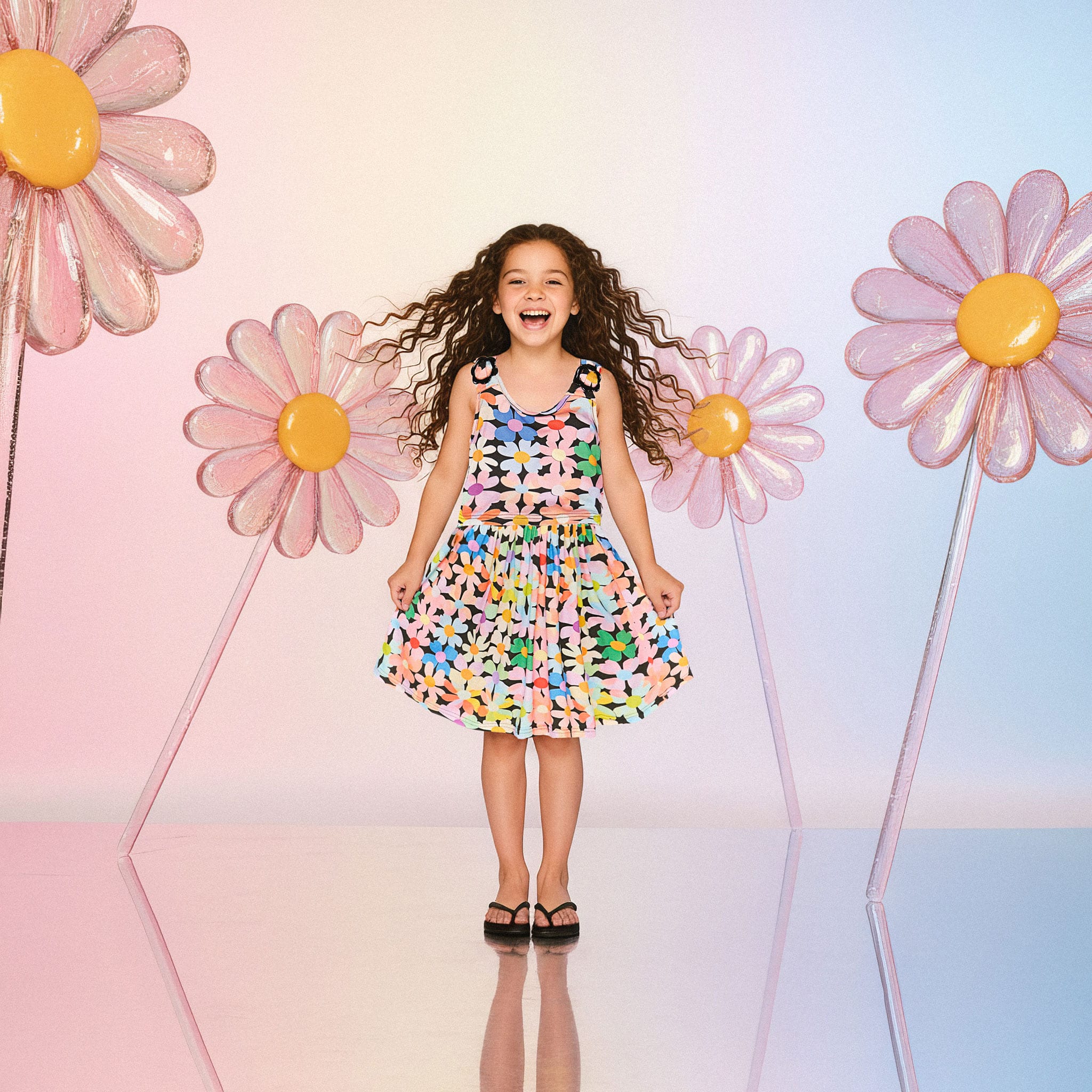 Robe Fleurs Sucré 7-10ans - Image 7