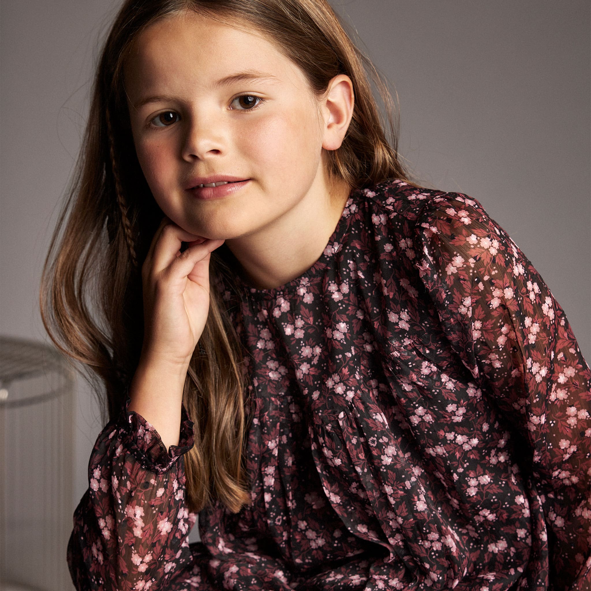 Robe Imprimée Fleurs 7-14ans - Image 2