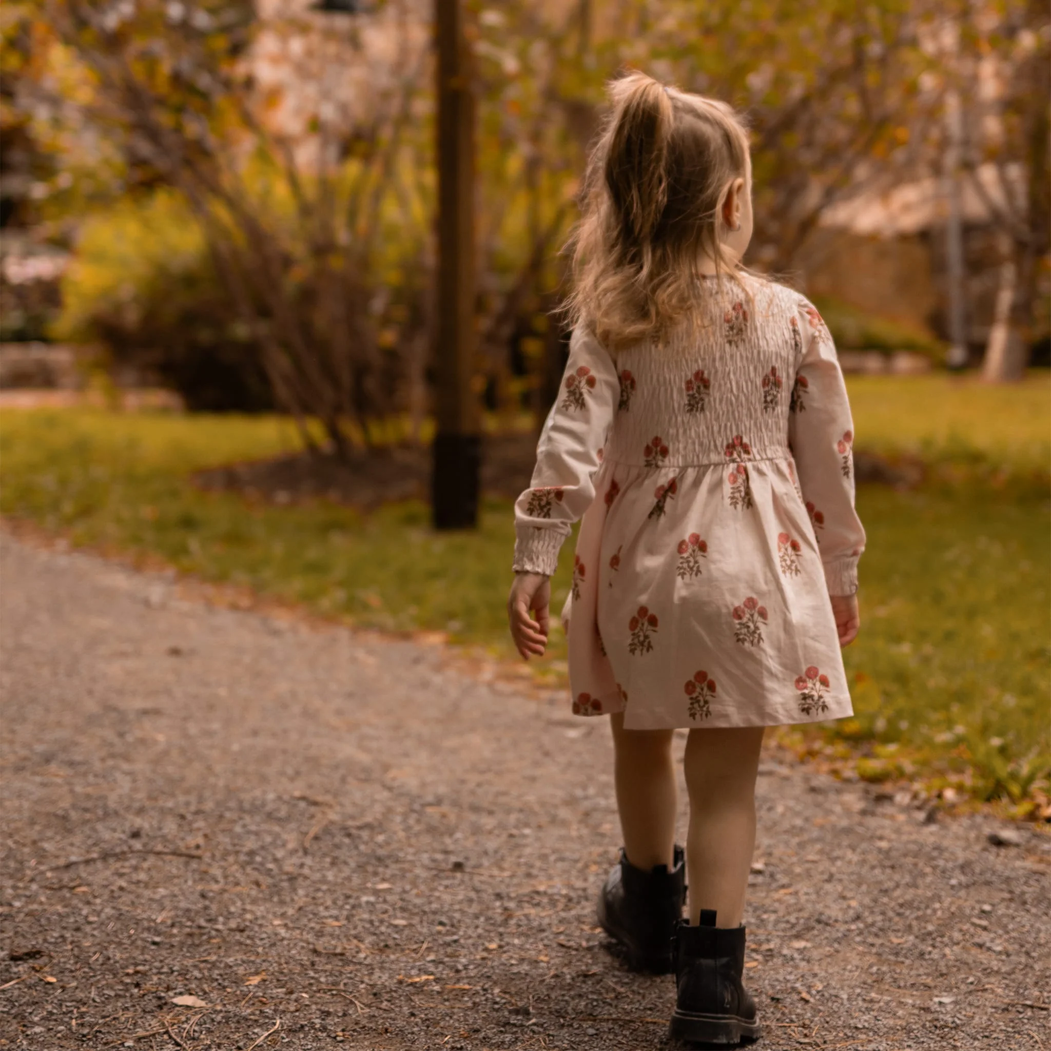 Robe Imprimée Poésie Bouquets 2-8ans - Image 3