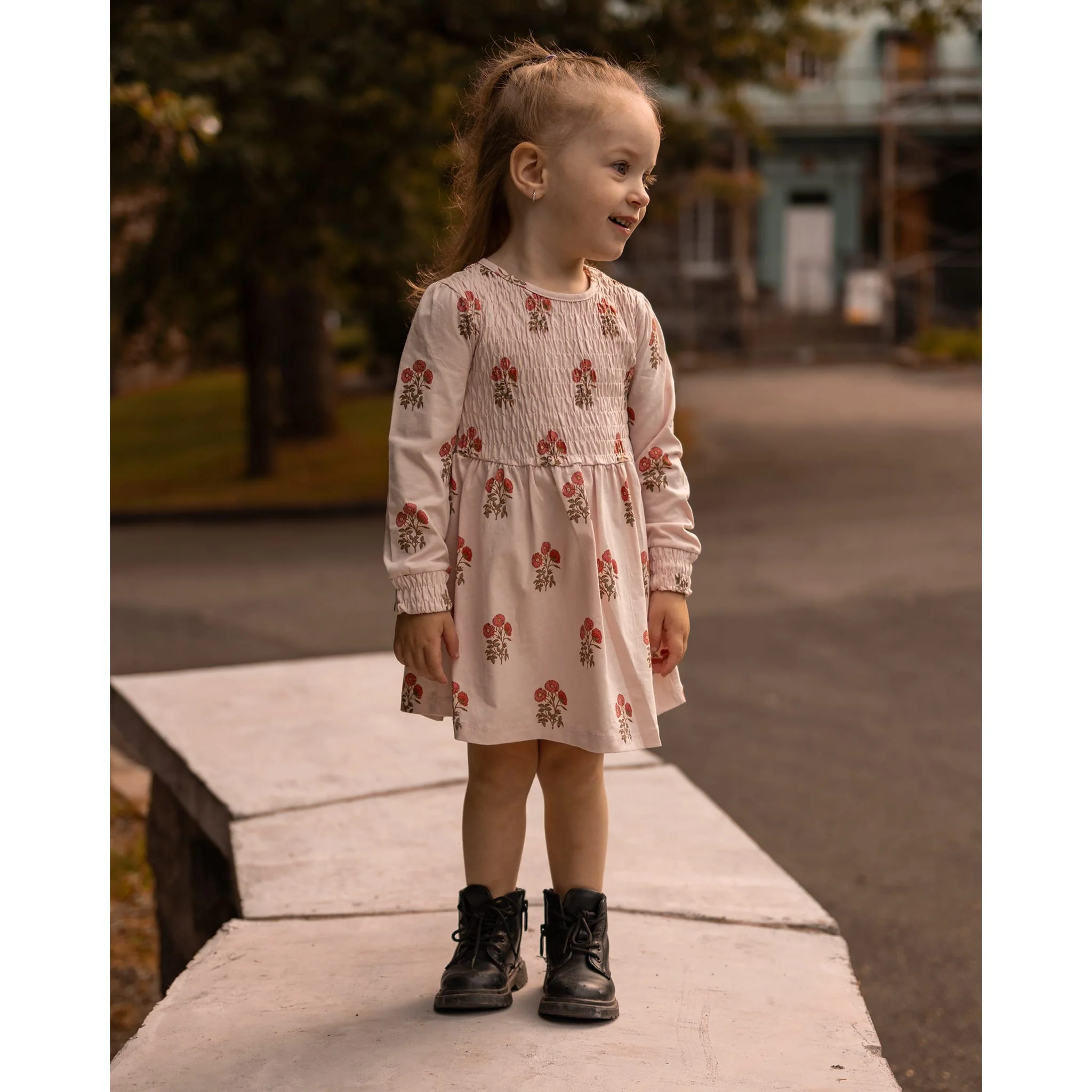 Robe Imprimée Poésie Bouquets 2-8ans - Image 8