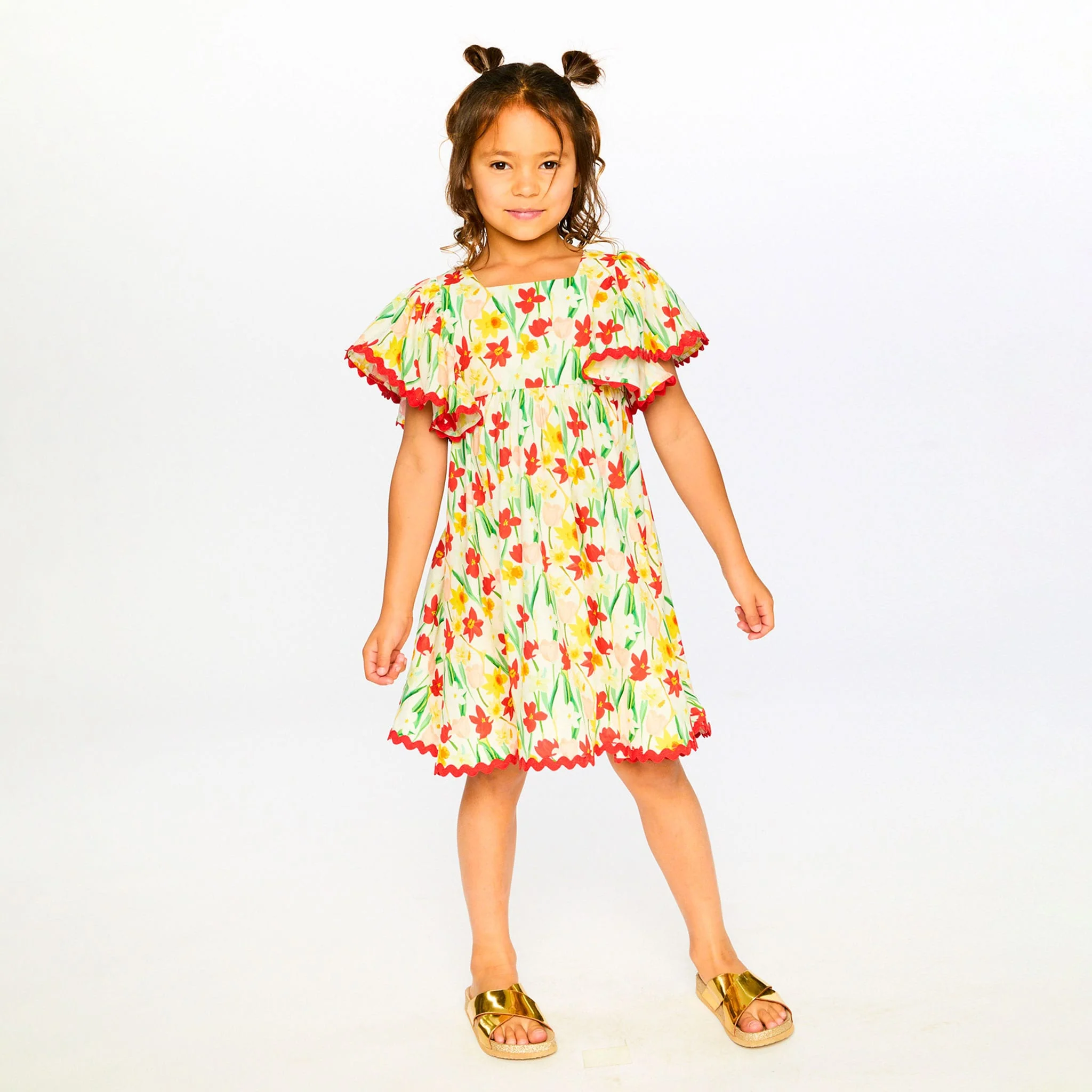Robe Jonquilles 3-6ans - Image 2