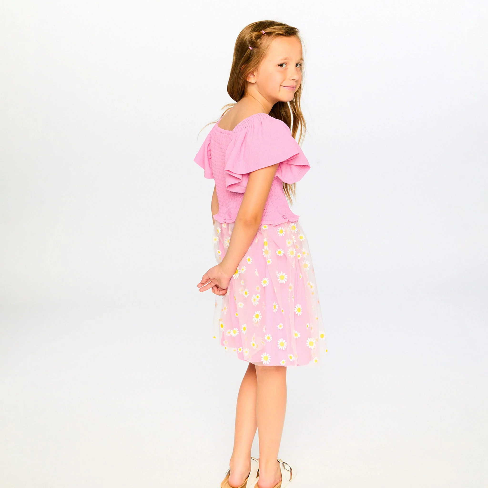 Robe Marguerites 7-10ans - Image 4