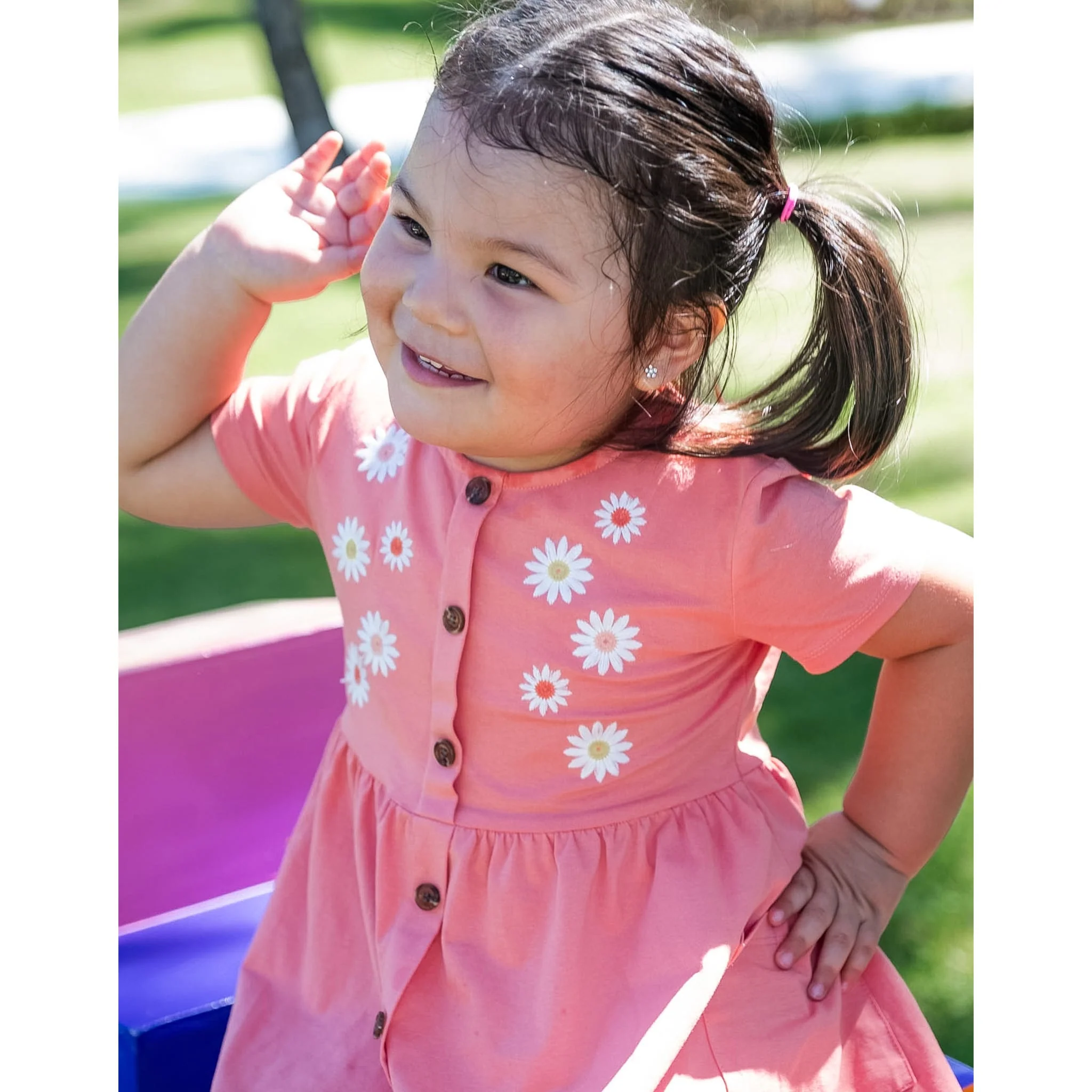 Robe Pique-nique Corail 2-8ans - Image 6