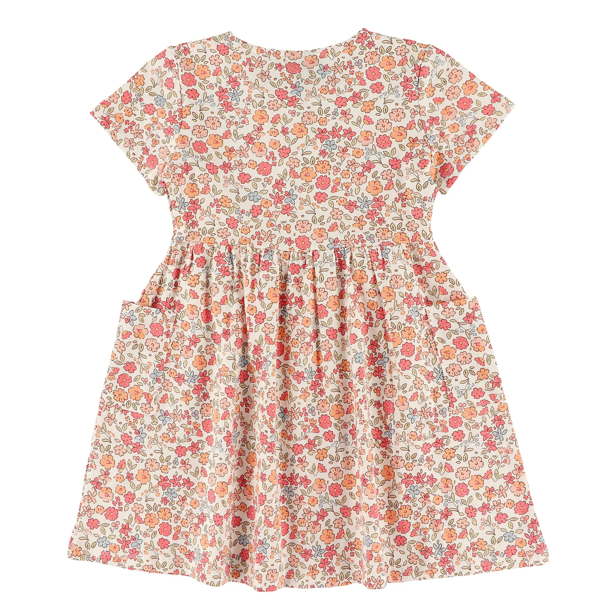 Robe Pique-nique Fleurs 2-8ans - Image 3