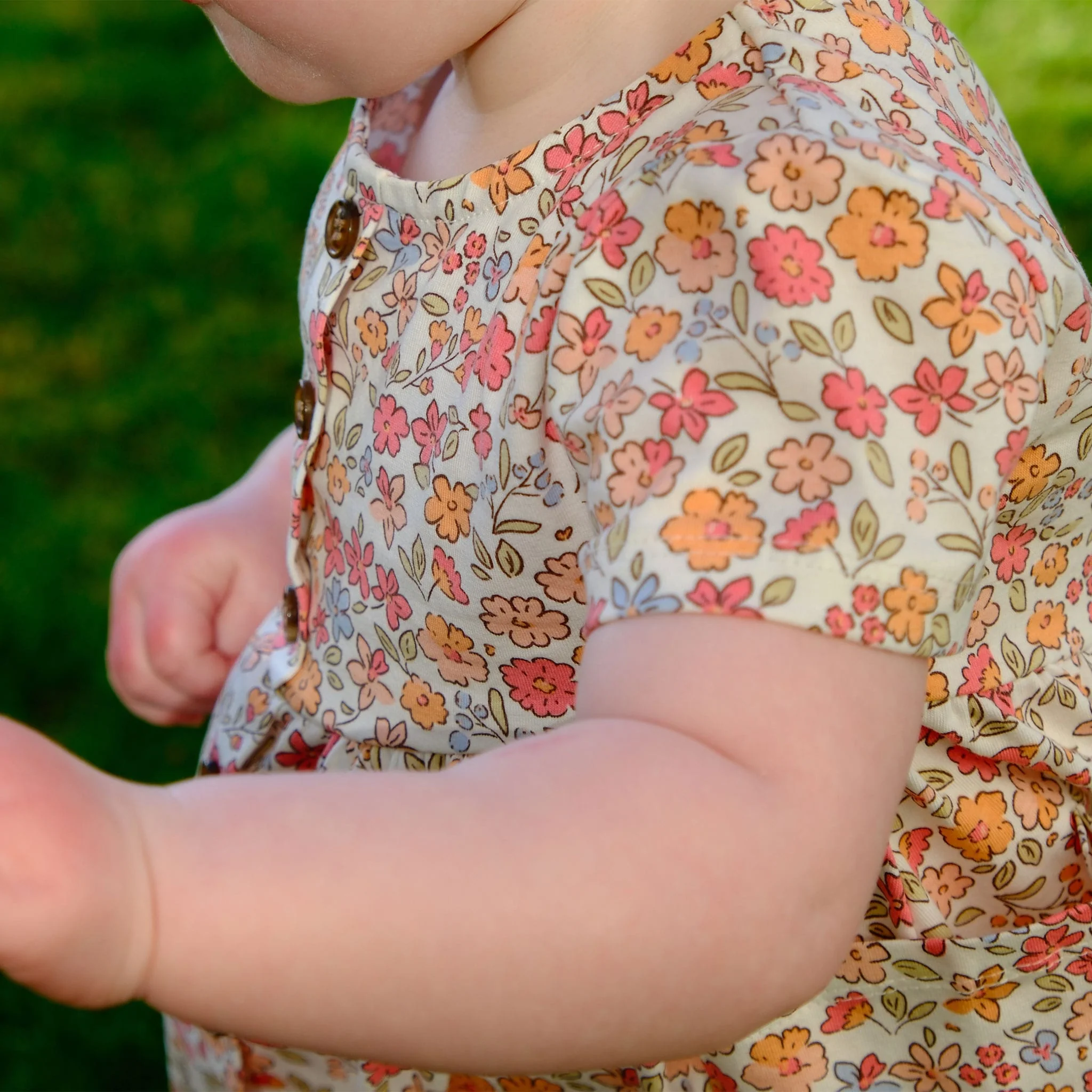 Robe Pique-nique Fleurs 2-8ans - Image 7