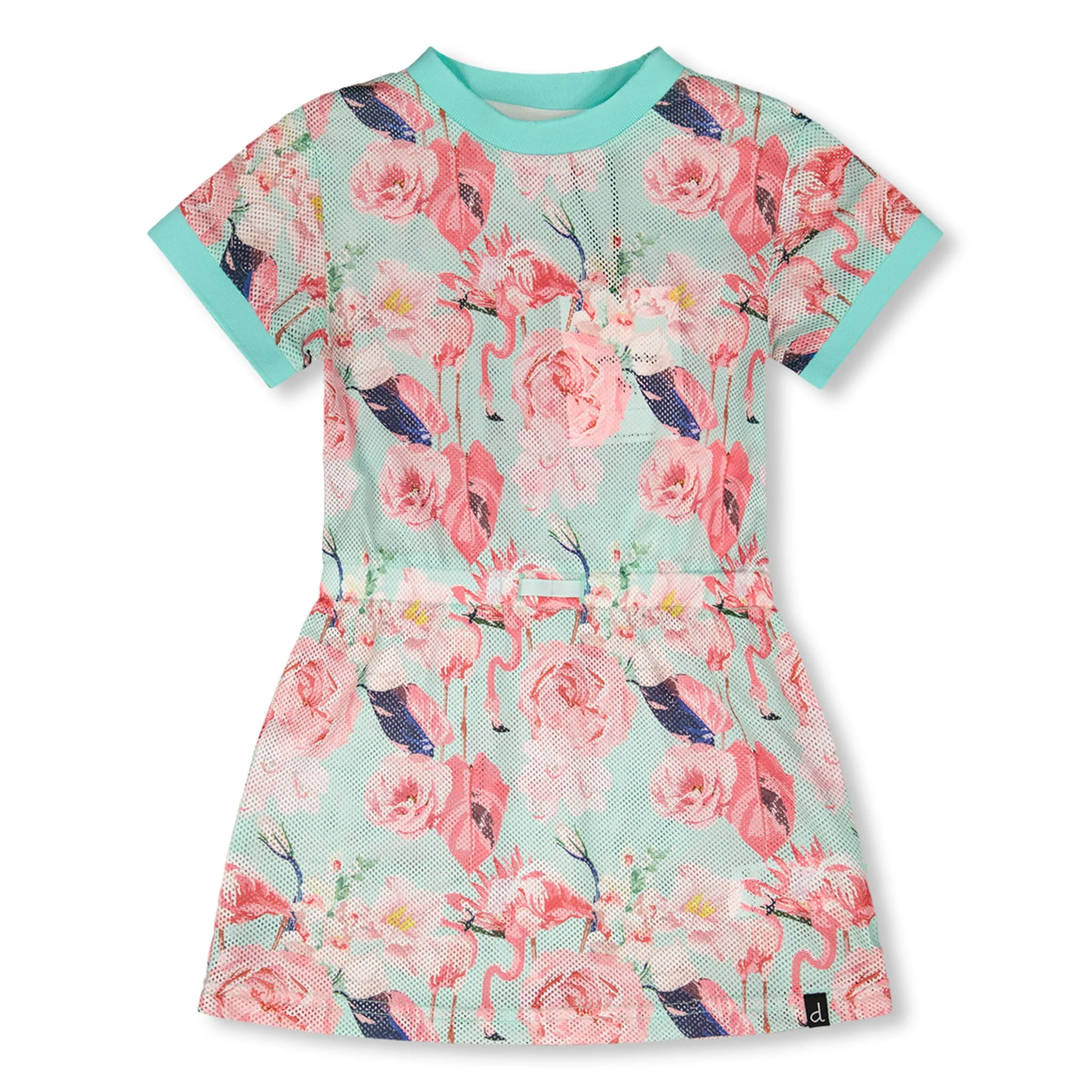 Robe Plage Flamant Rose 7-12ans