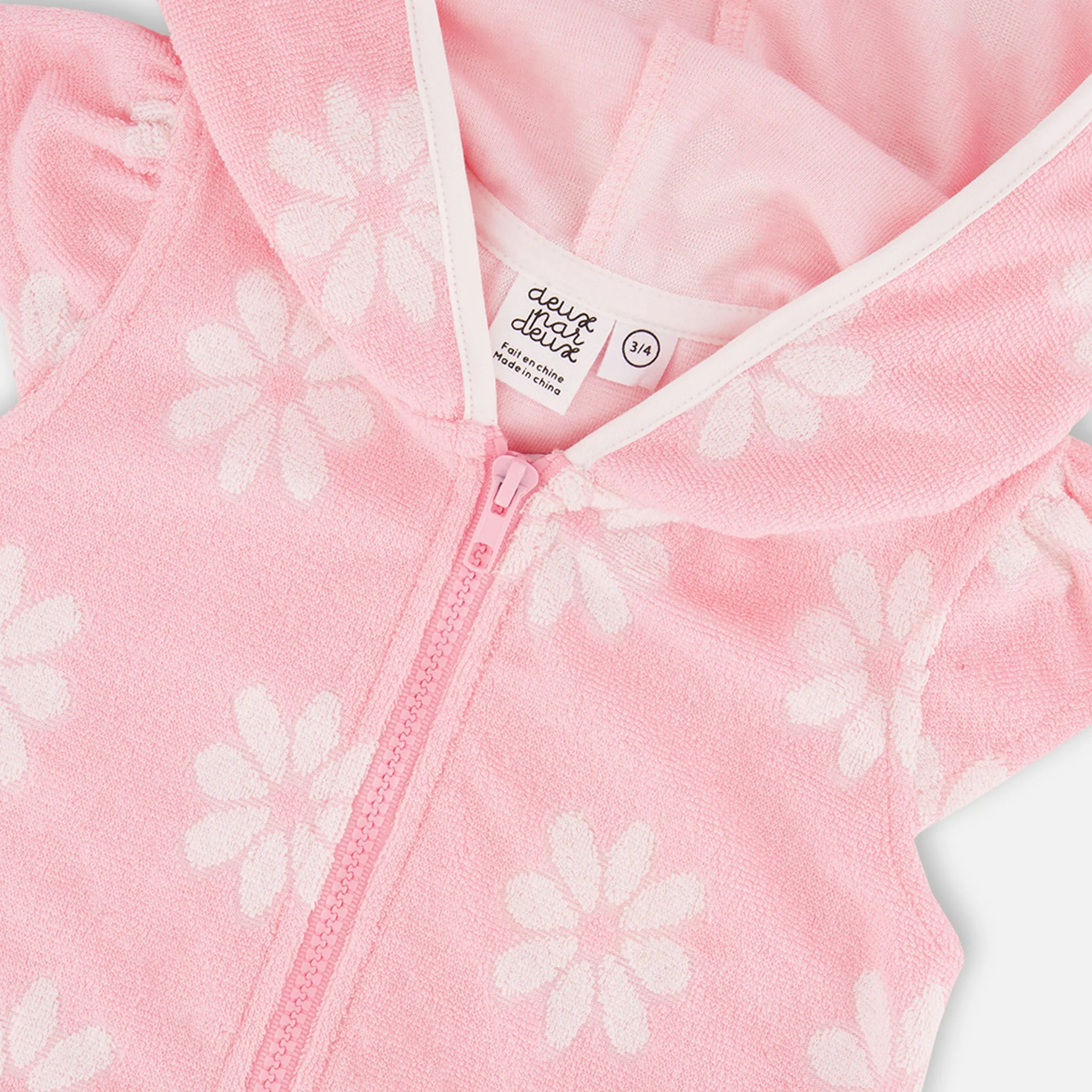 Robe de Plage Fleurs 3-6ans - Image 6