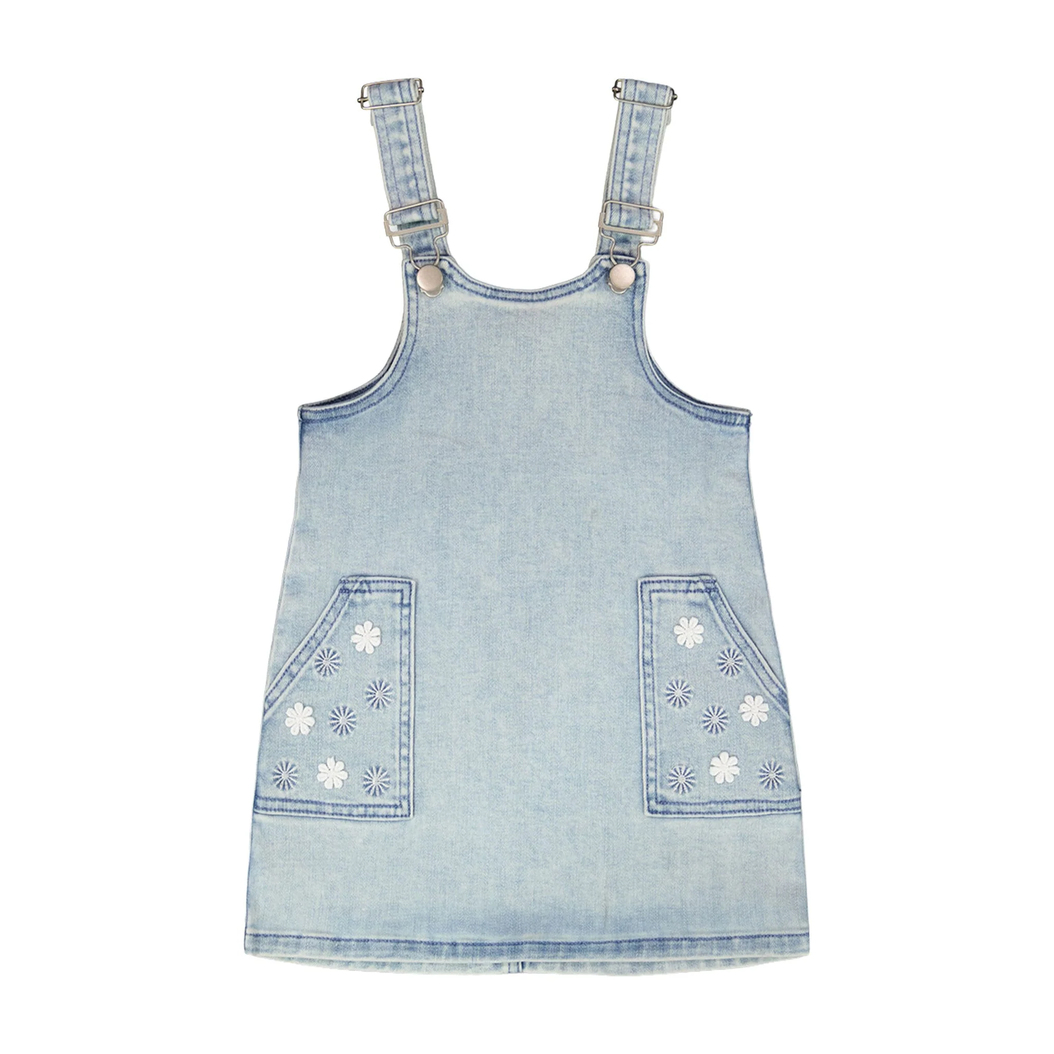 Robe Salopette Marguerites7-10ans