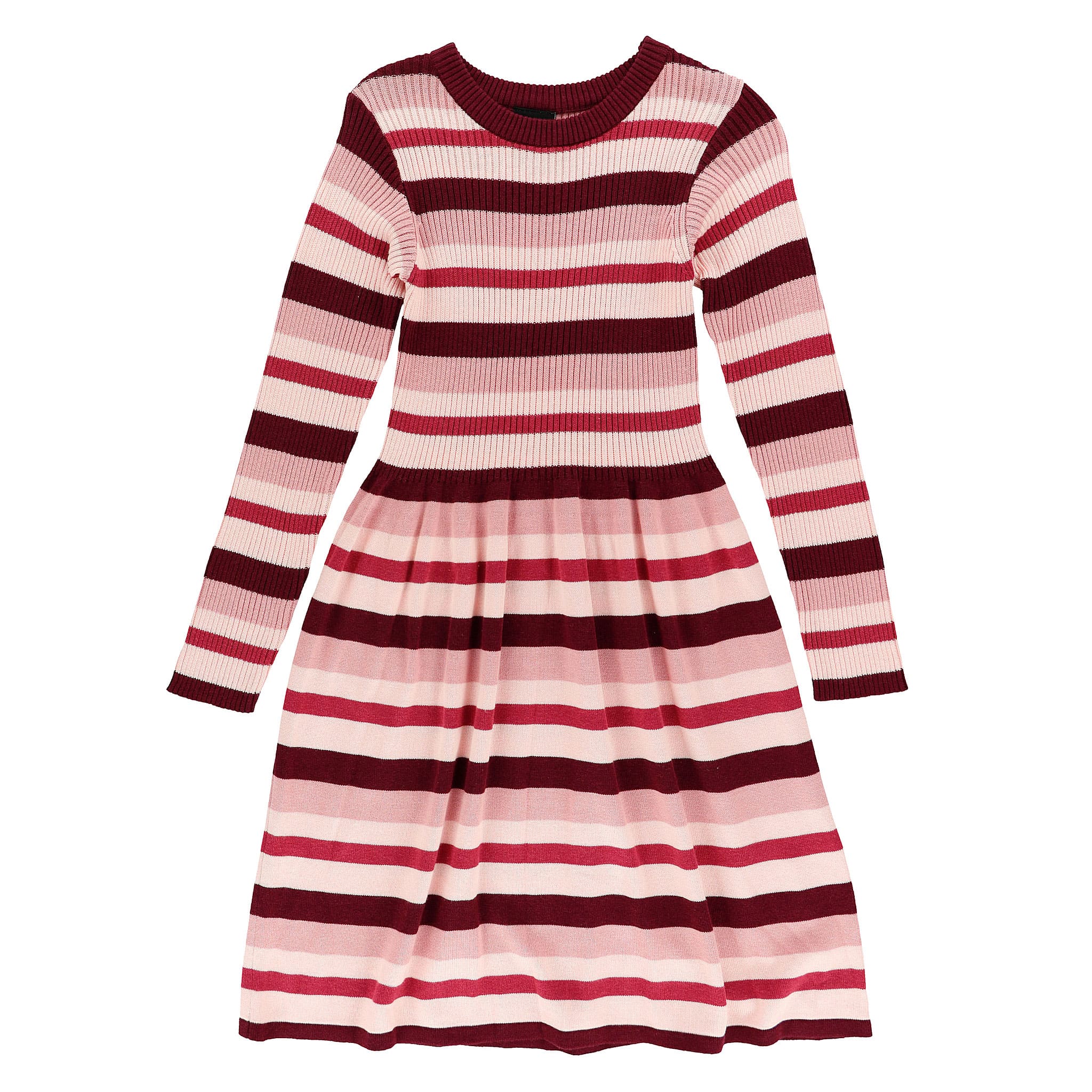 Robe Tricot Romance Rayée 7-14ans