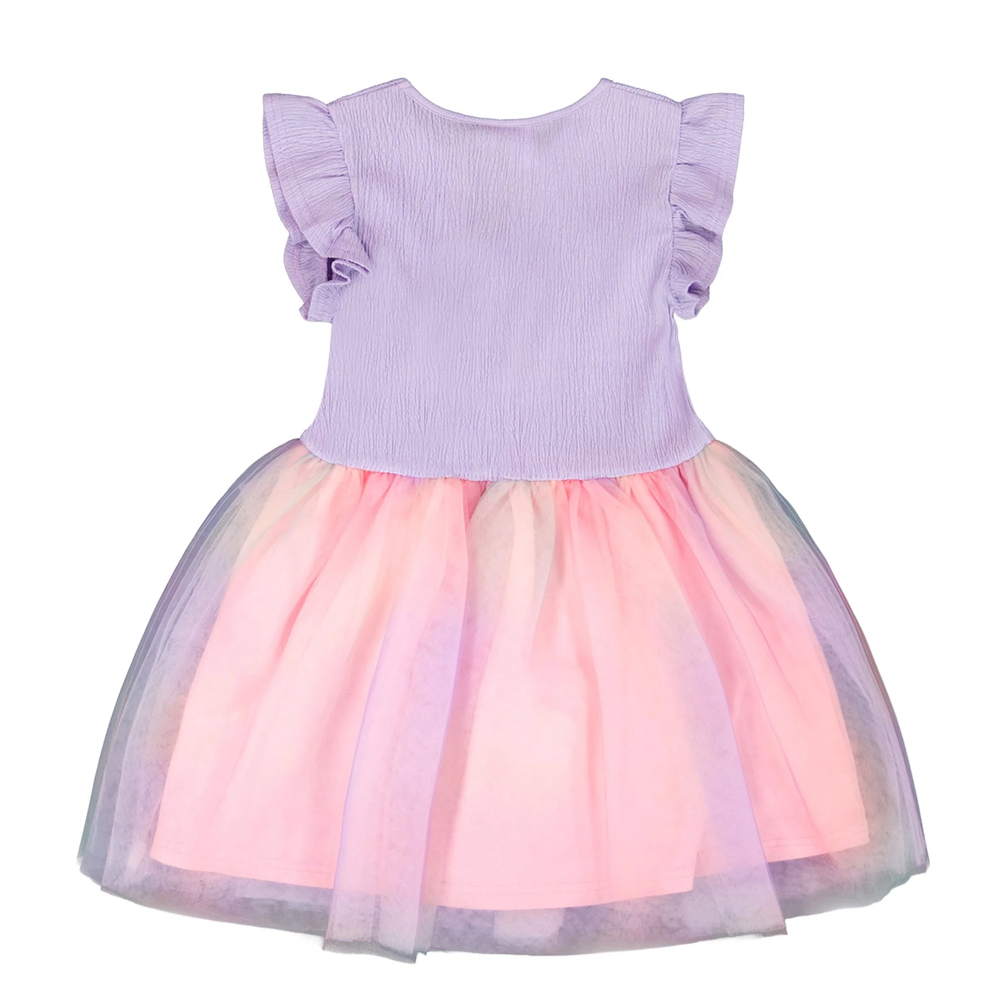 Robe Tulle Lilas 3-6ans - Image 5