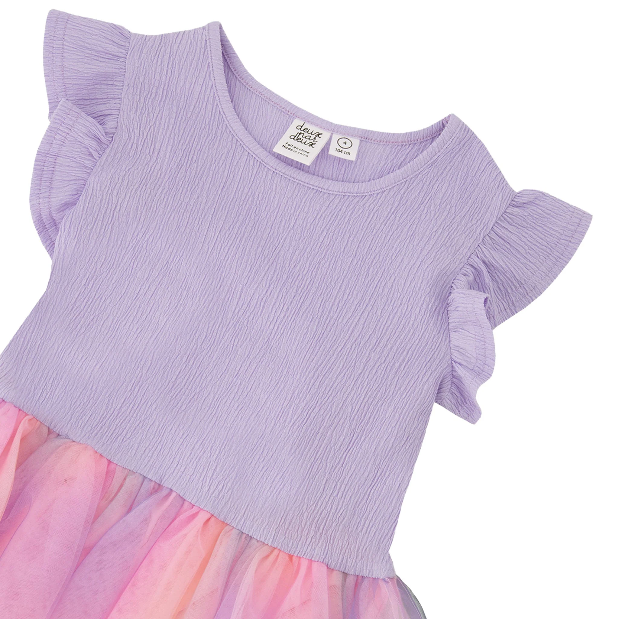 Robe Tulle Lilas 7-10ans - Image 6