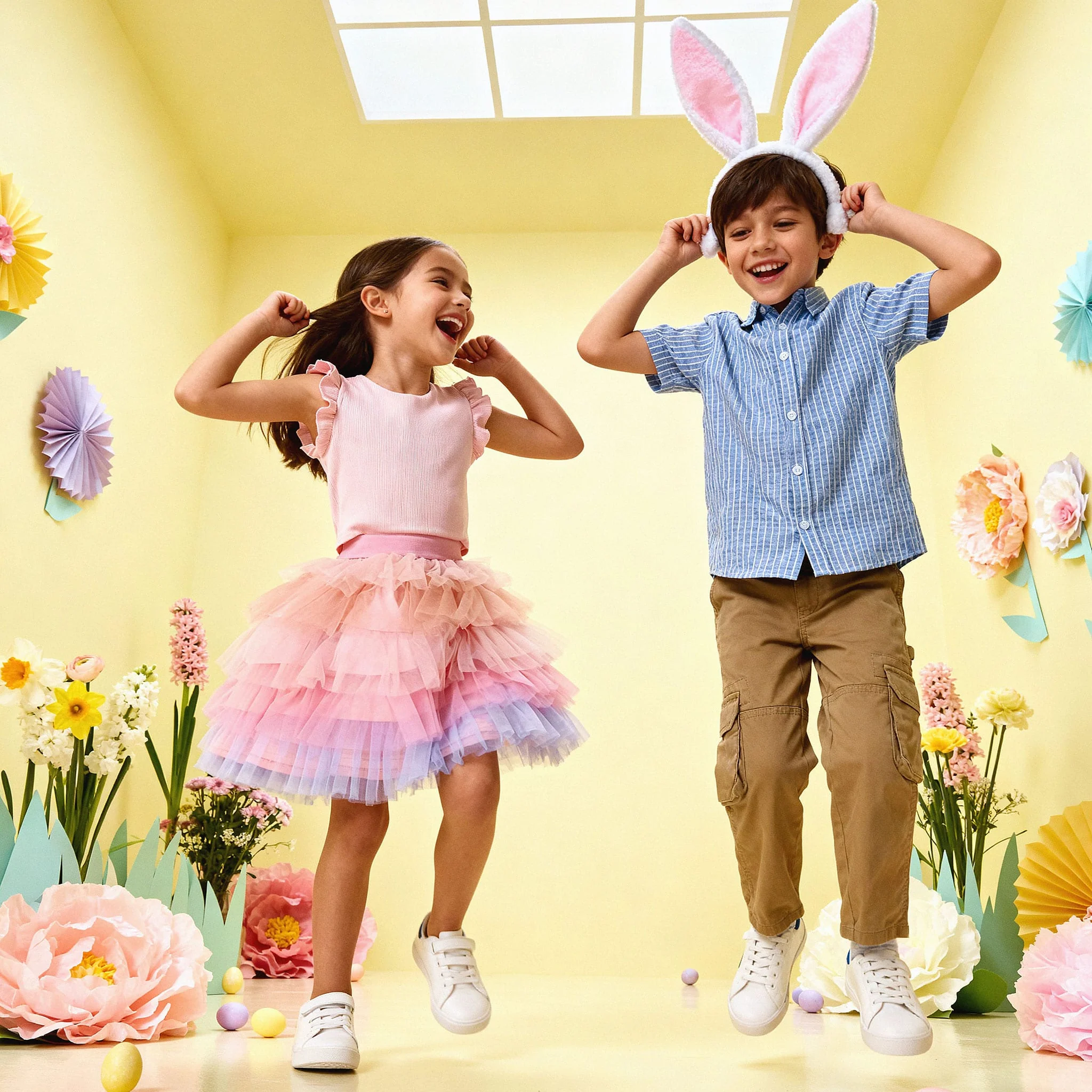 Robe Tulle Rose 7-10ans - Image 7