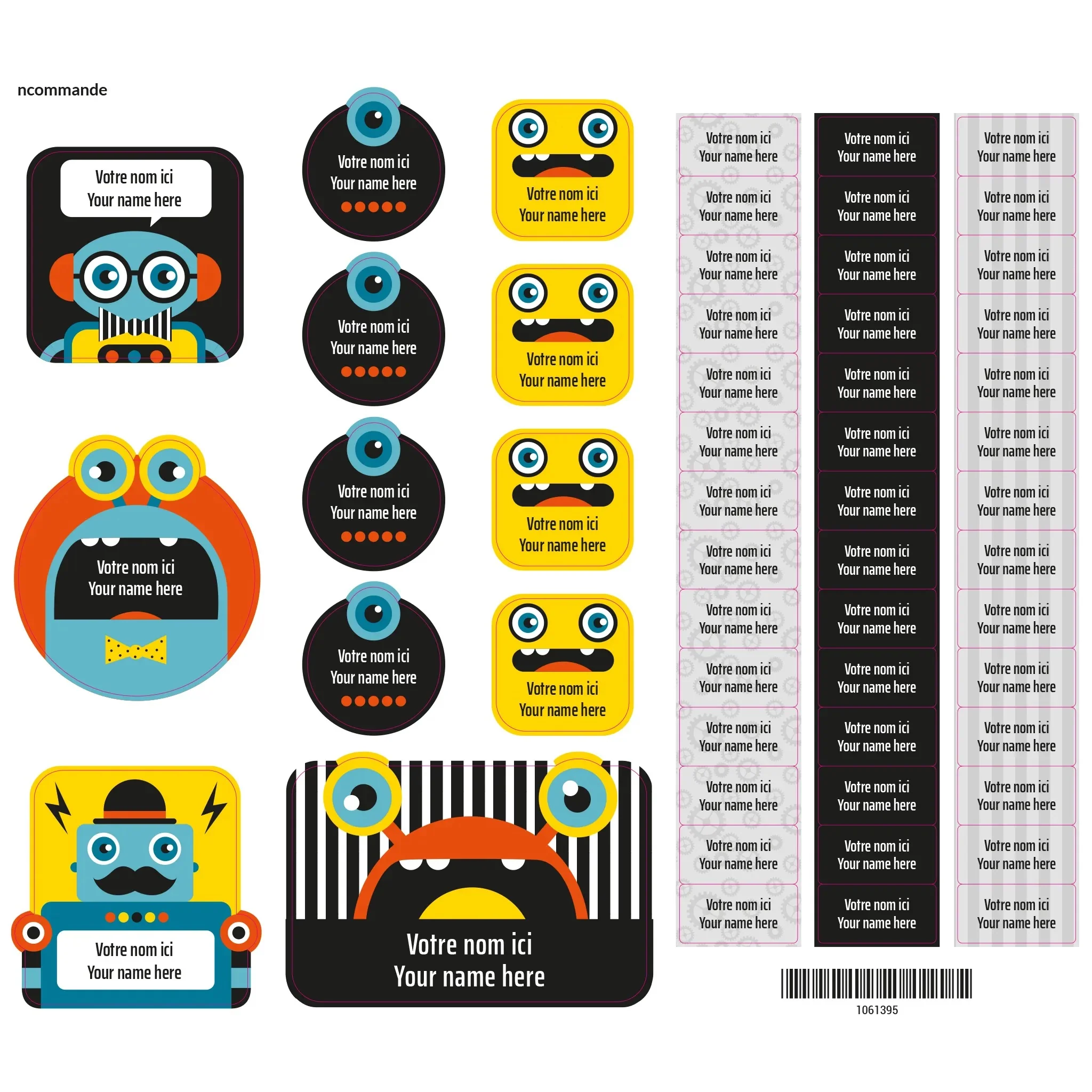 Étiquettes Essentiel - Robots - Image 2