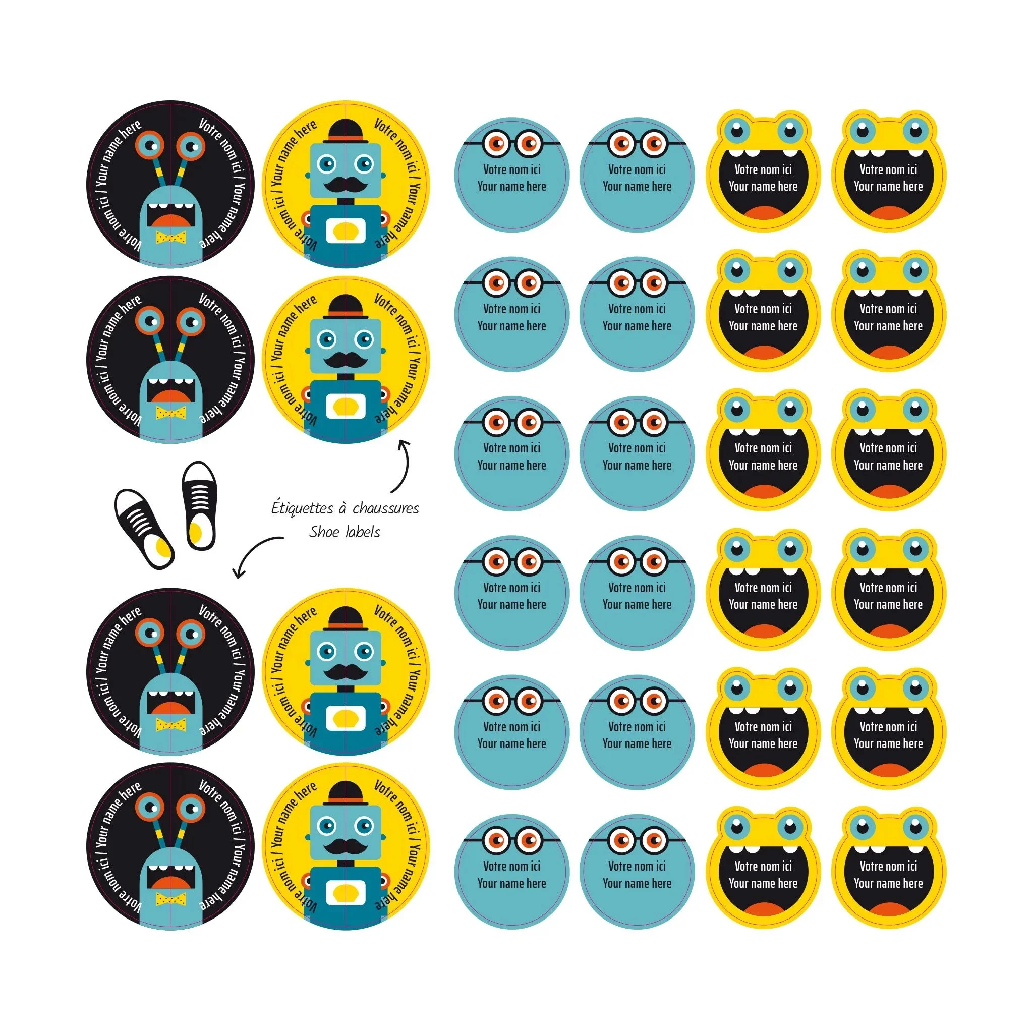 Étiquettes Essentiel - Robots - Image 4