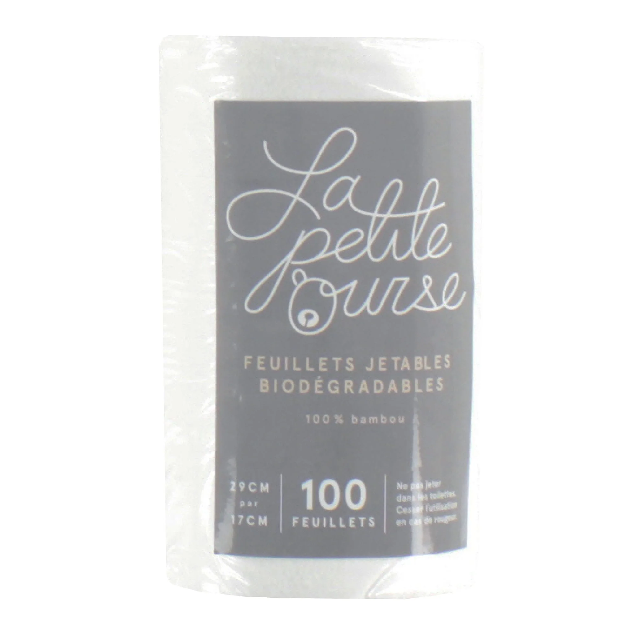 Rouleau Feuillets Jetables Biodégradables pour Couches Lavables - 100 Feuillets