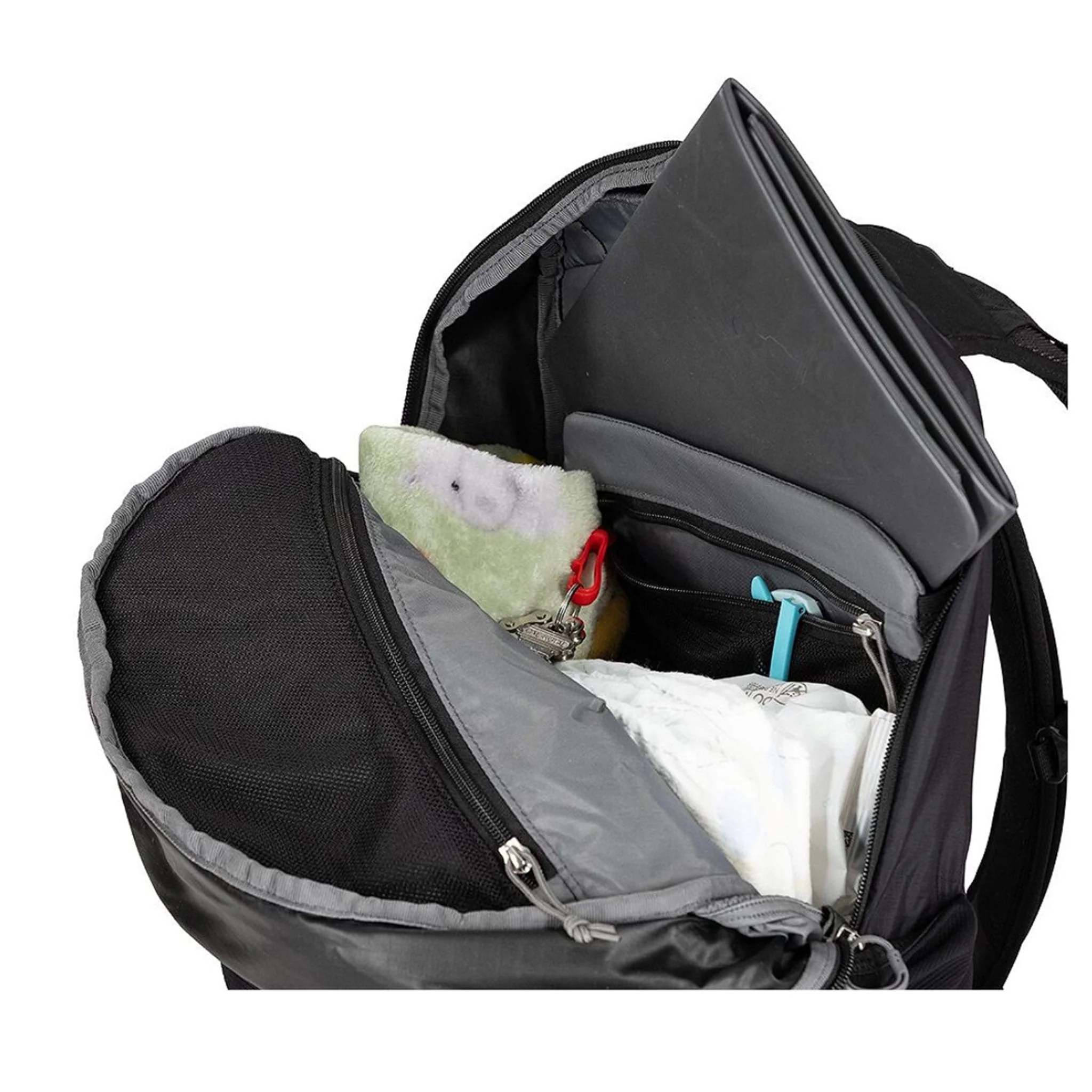 Sac à Couches à Dos Poco™ - Noir - Image 6