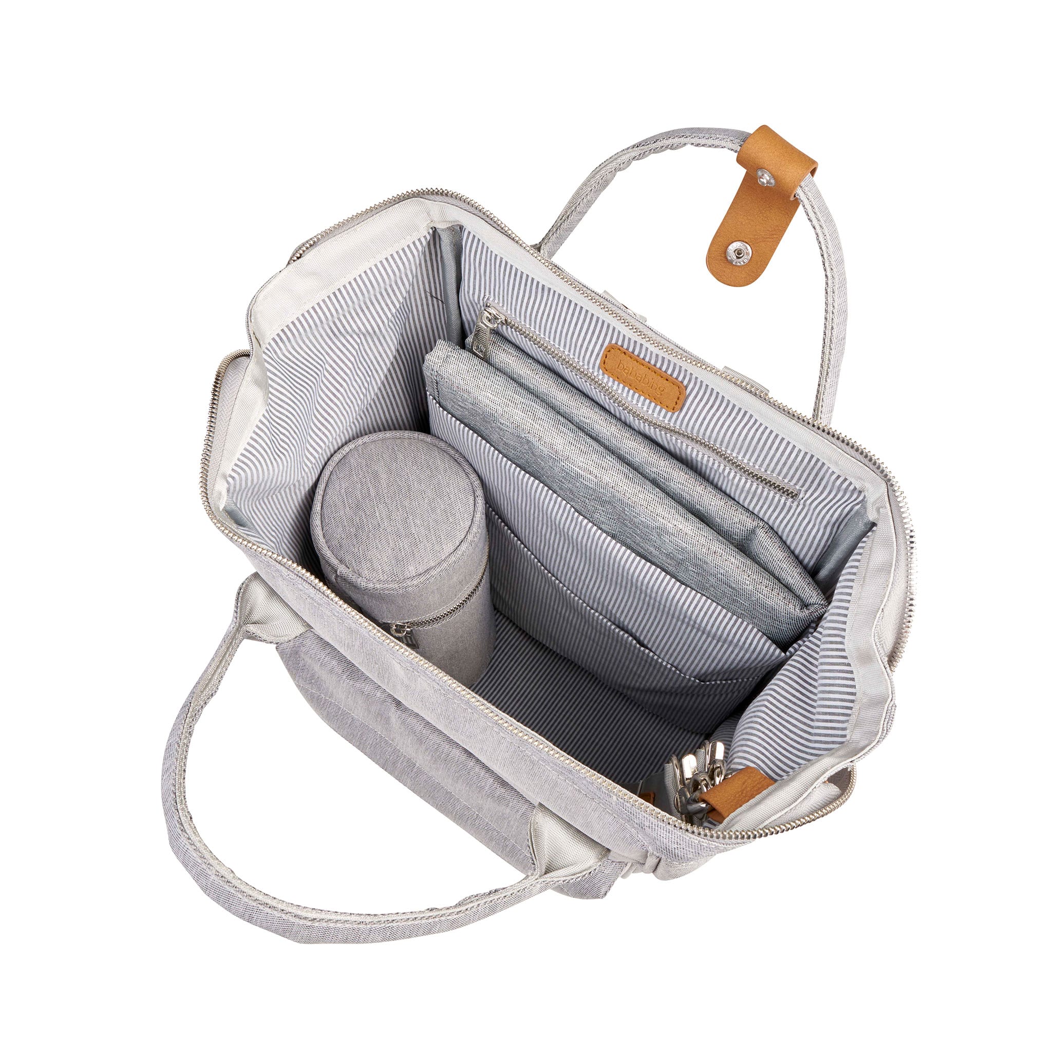 Sac à Couches à Dos Mani - Gris - Image 7