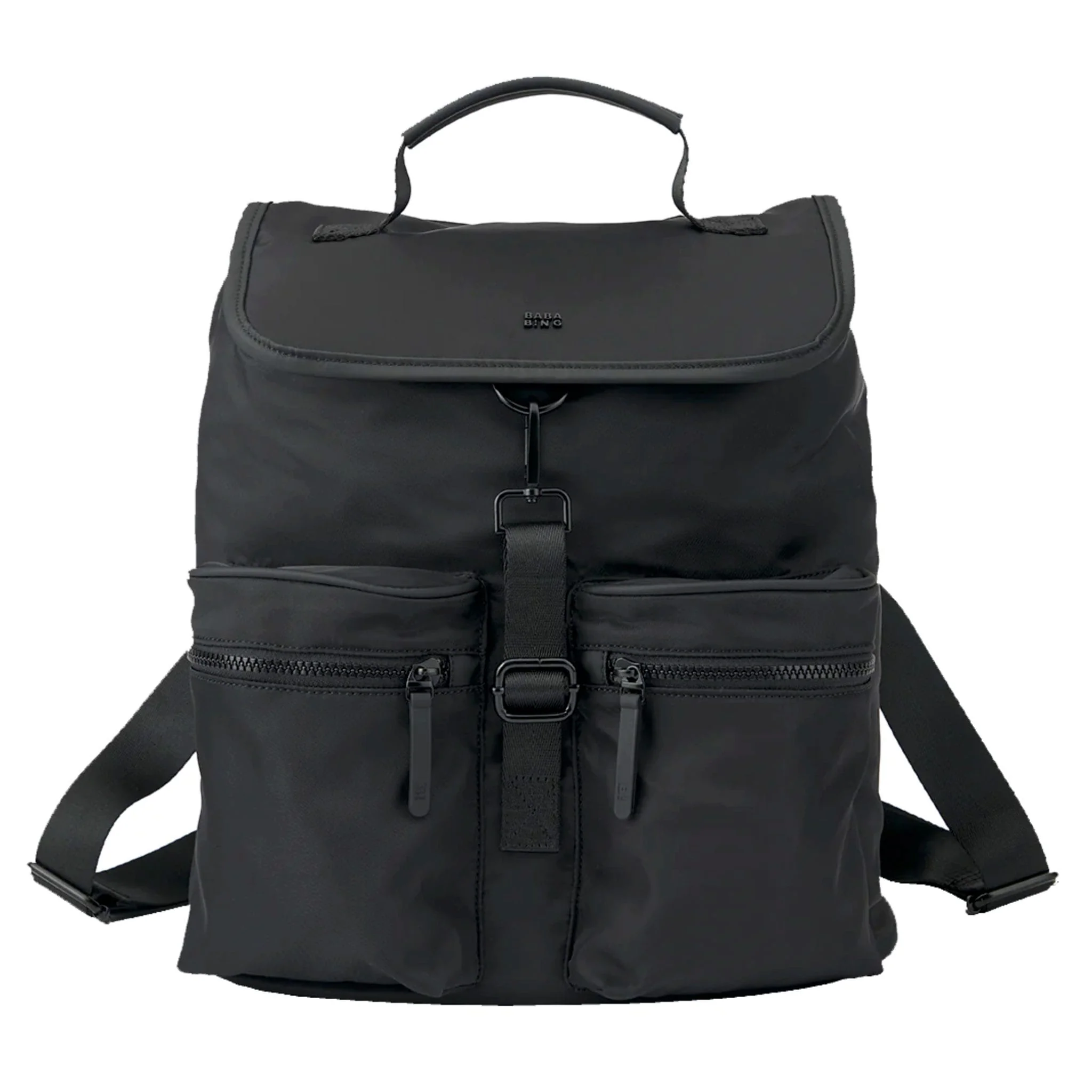 Sac à couches à Dos - Noir - Image 3