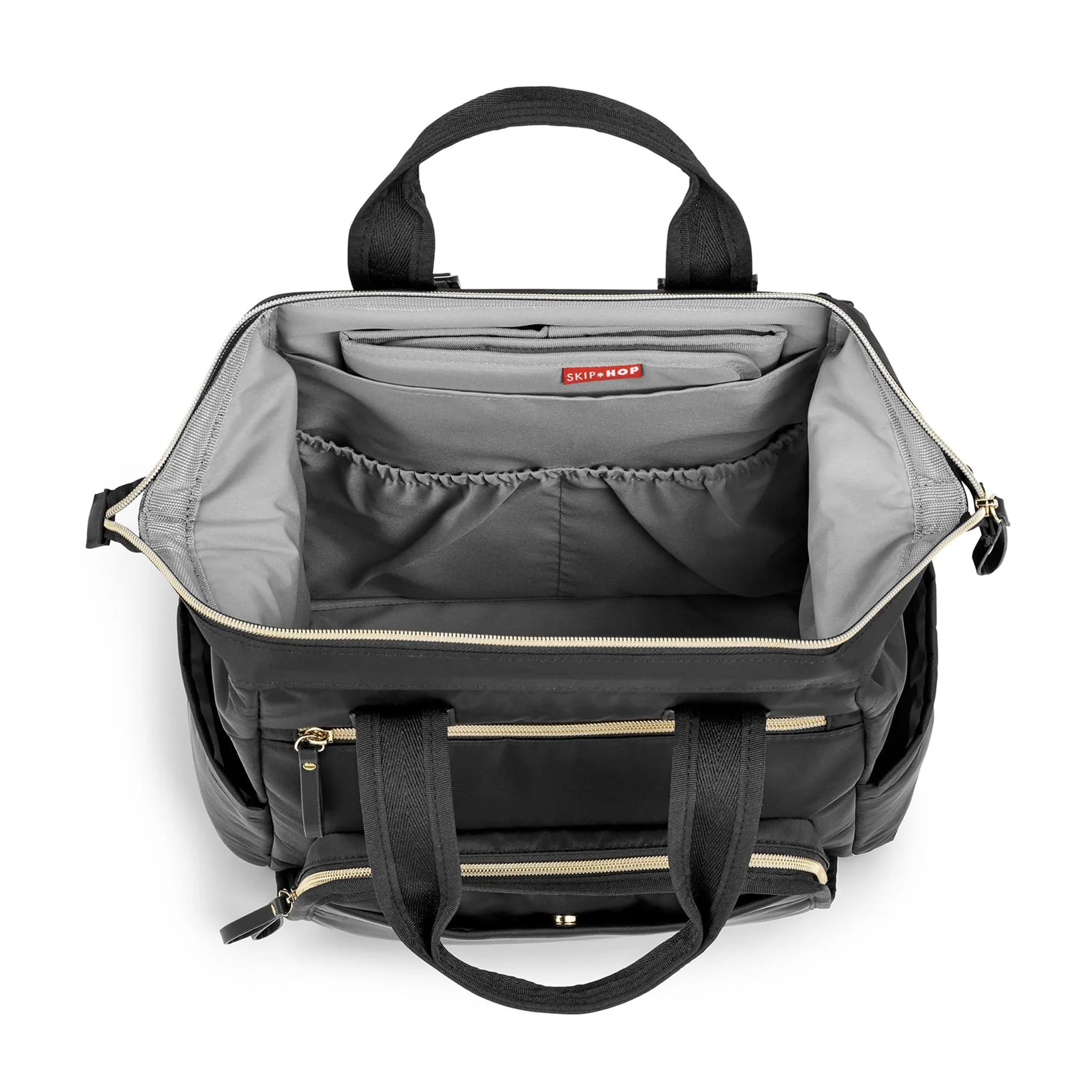 Sac à Couches à Dos - Noir - Image 5